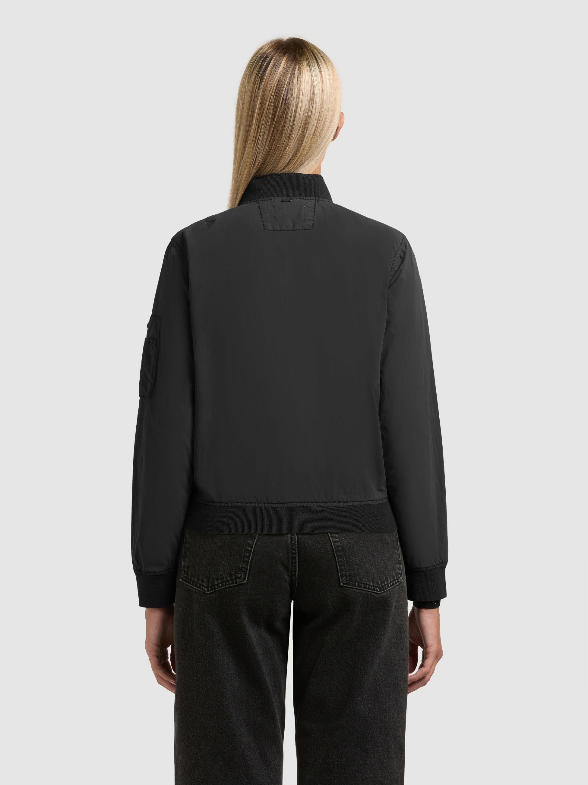 khujo Bomberjacke »Bomberjacke Denz« ohne Kapuze Matte Damen Übergangsjacke mit Bündchen