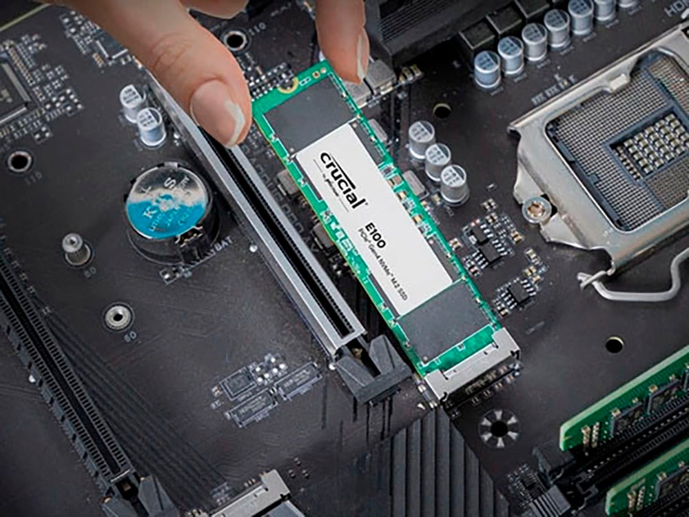 Crucial interne SSD »E100« 1000 GB Anschluss PCI Express 4.0