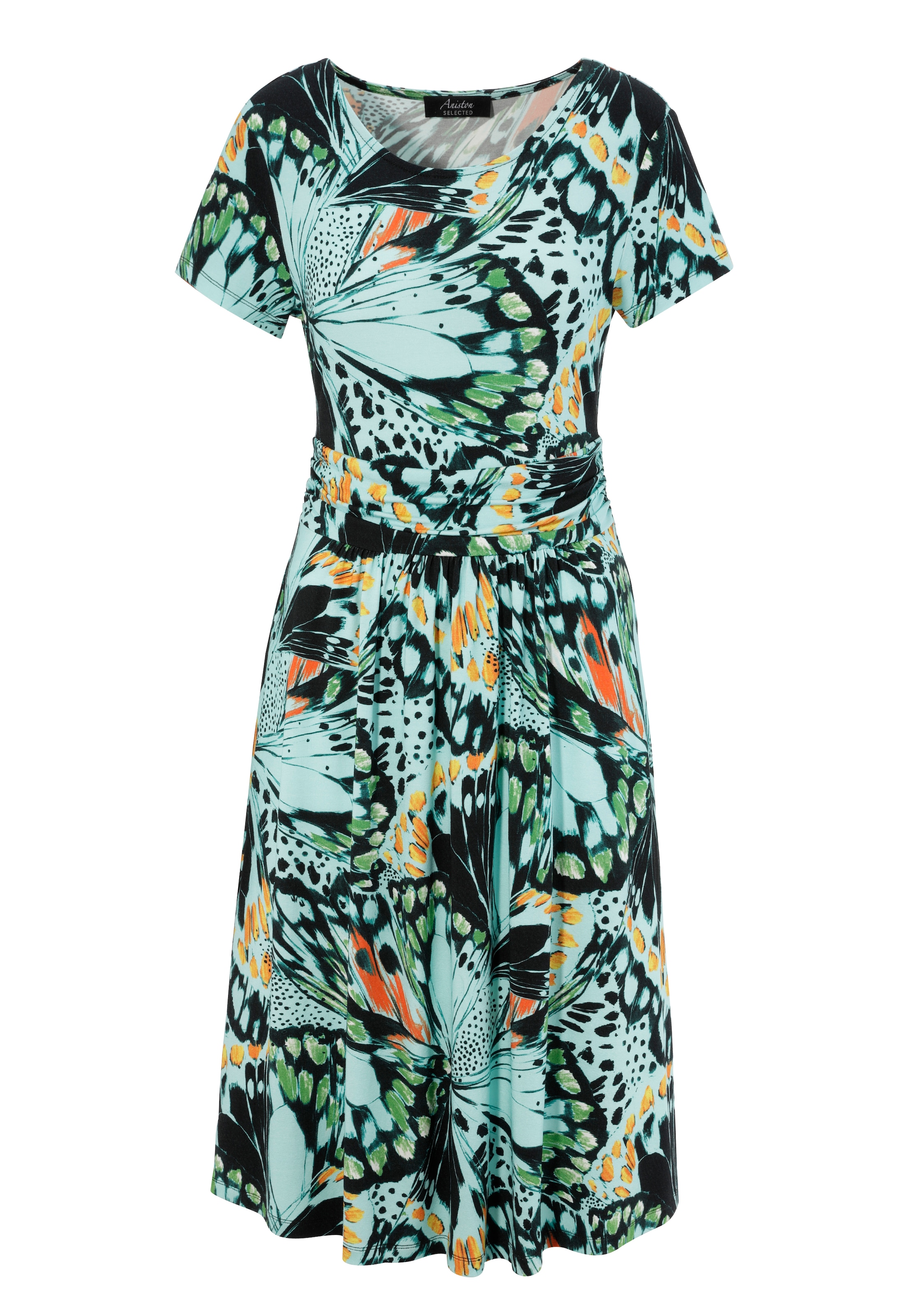 Aniston SELECTED Sommerkleid, mit extravagantem Druck kaufen bei OTTO | Strandkleider