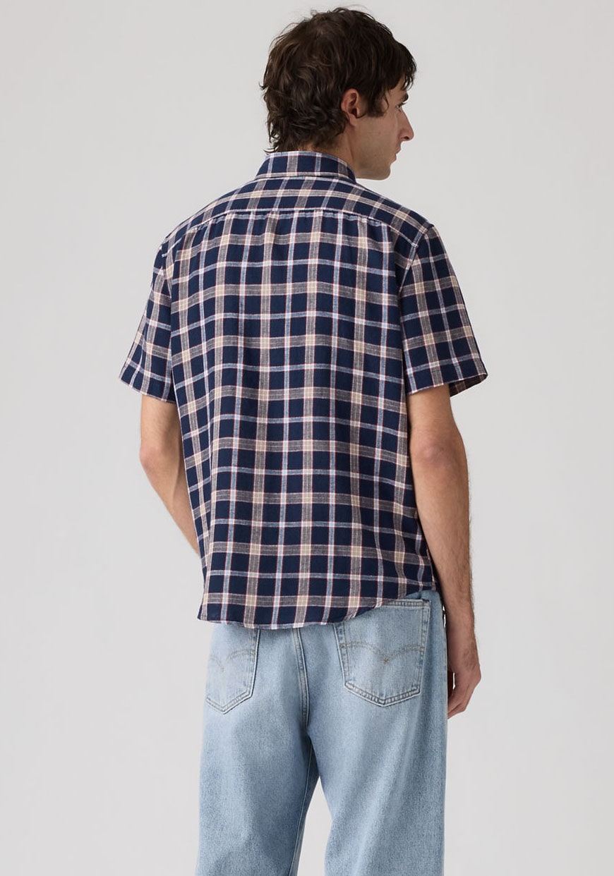 Levi's® Kurzarmhemd »SUNSET 1 PKT STANDRD« Leinenstruktur