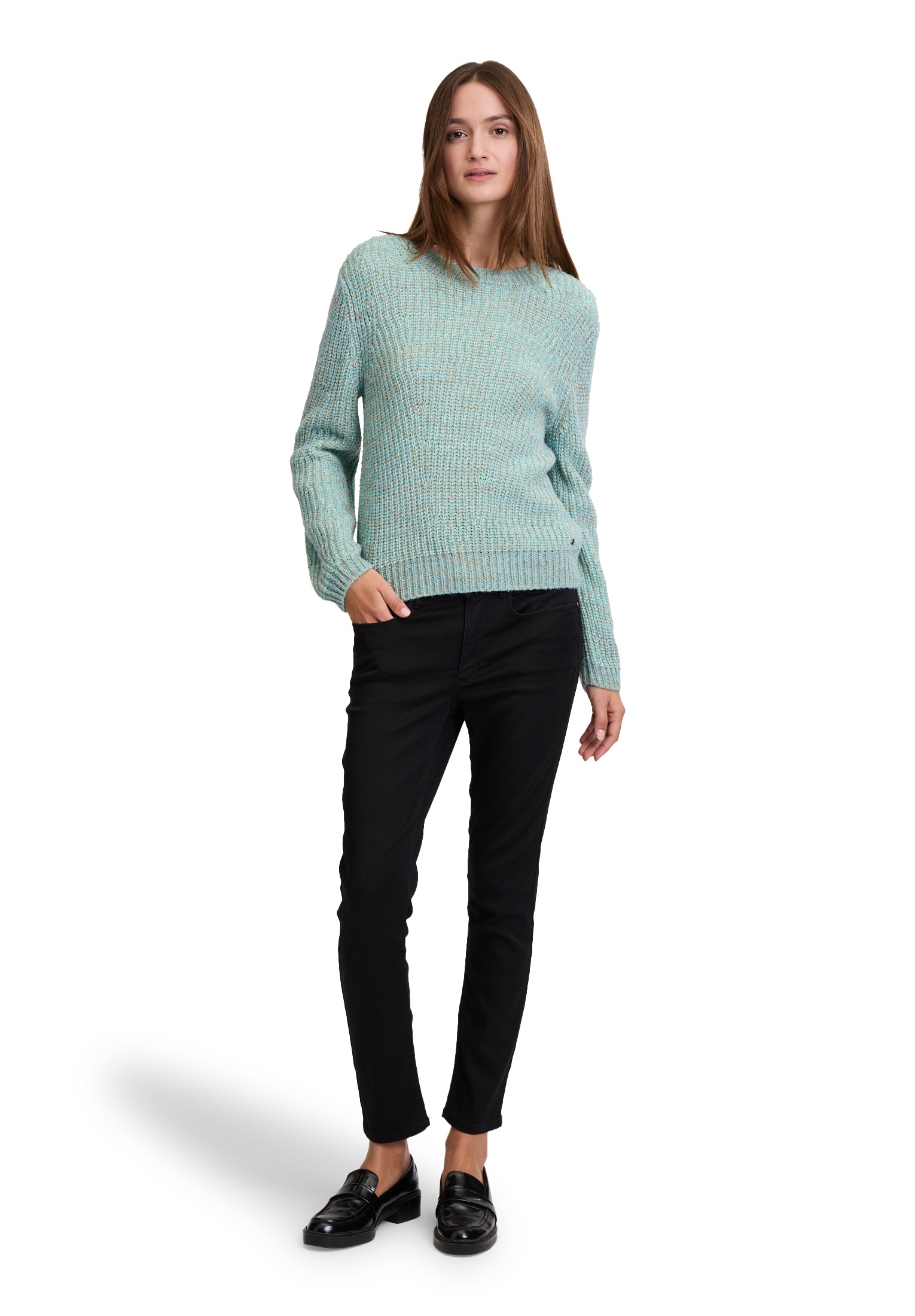 Betty&Co Strickpullover »Strickpullover mit Struktur«