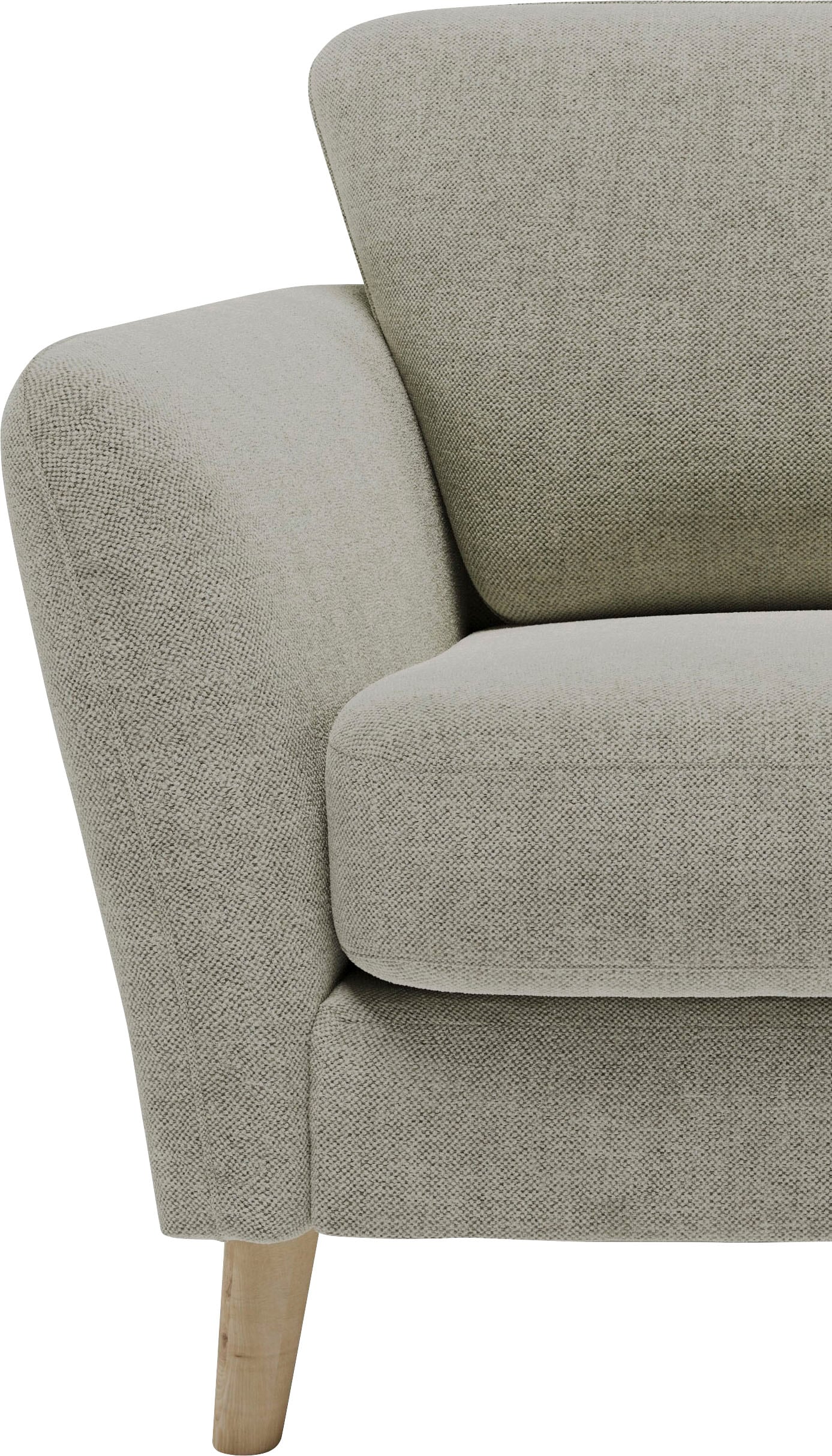 Home affaire Sessel »MARSEILLE« Massivholzbeine Eiche, Landhausstil, Wellenunterfederung