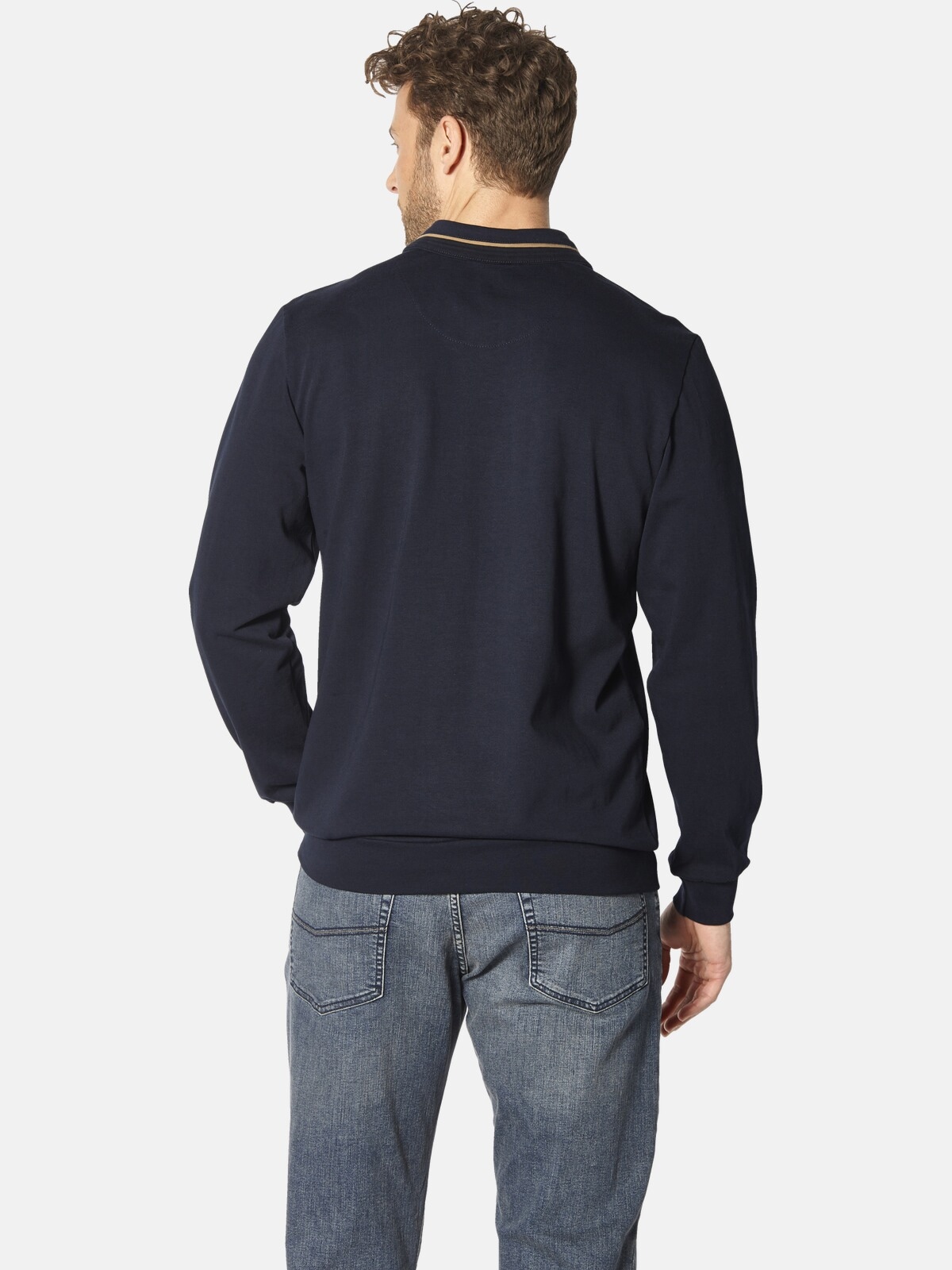 Babista Langarm-Poloshirt »Langarm-Poloshirt DOROCASTI«, (1 tlg.), aus reinem Baumwolljersey