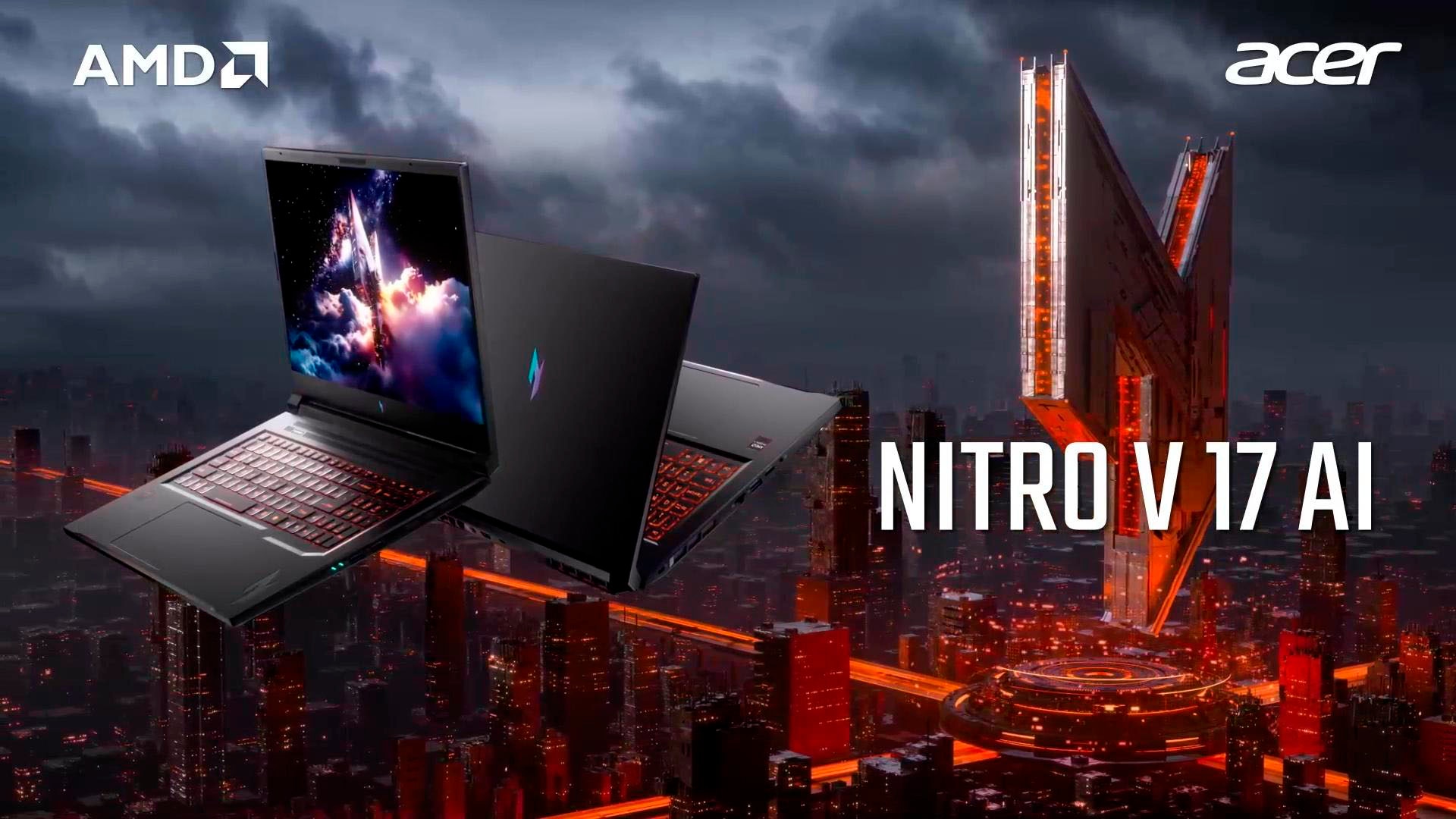 Acer Gaming-Notebook »ANV17-41 RTX 5050/5060/5070«, 43,94 cm, / 17,3 Zoll, AMD, Ryzen 5, GeForce RTX 5050, 512 GB SSD