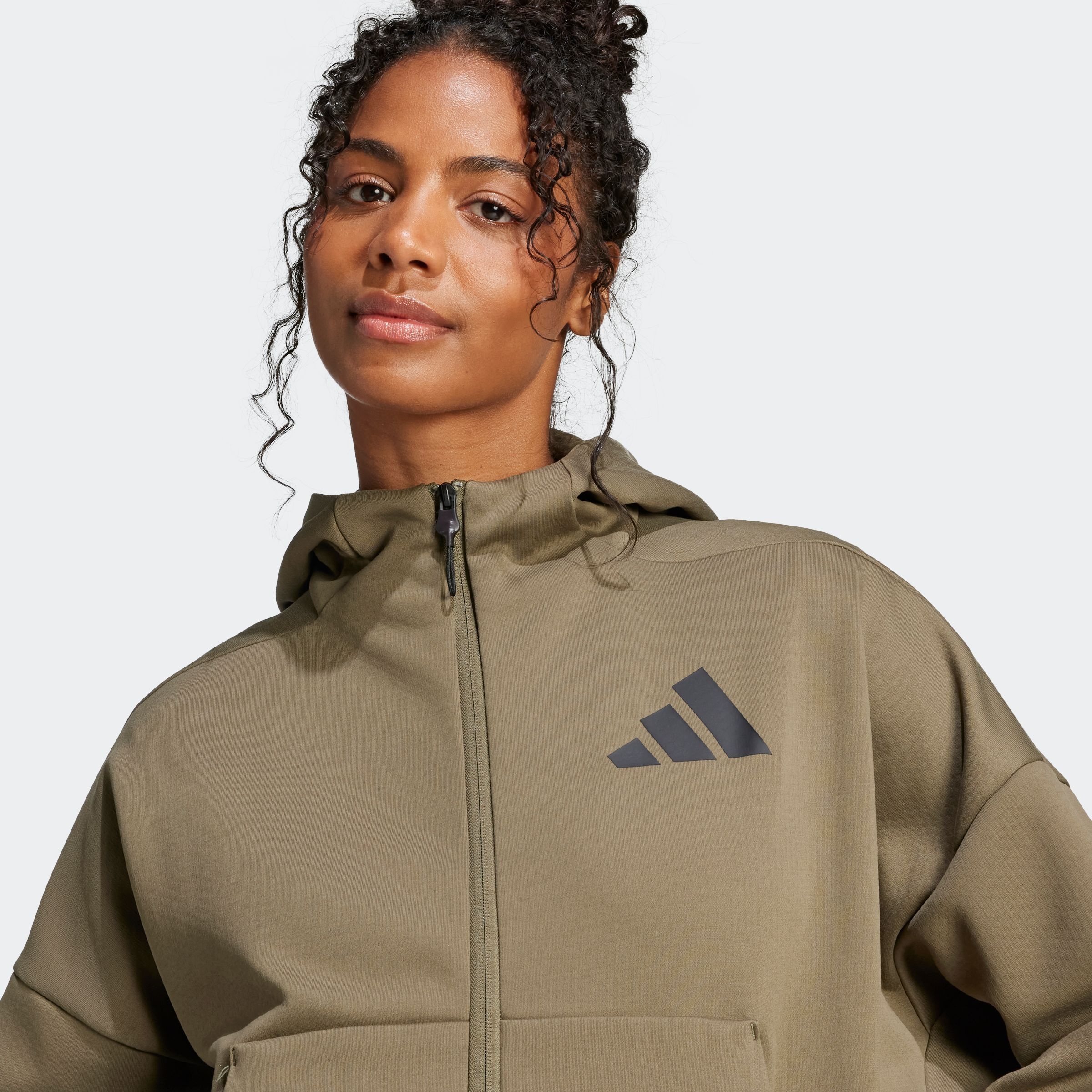 adidas Sportswear Kapuzensweatshirt »W Z.N.E. FZ«