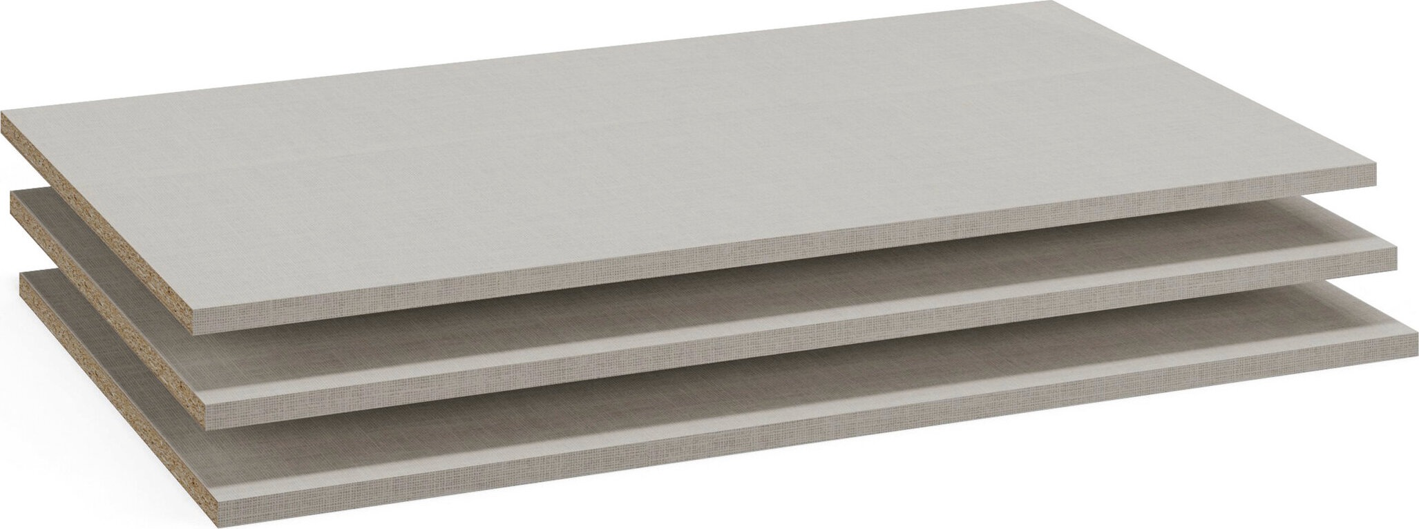 rauch Einlegeboden »Zubehör für Rauch-Schränke Garderobe Kleiderschrank Schrank« 3er-Set Breite 85 cm, Tiefe 50 cm MADE IN GERMANY