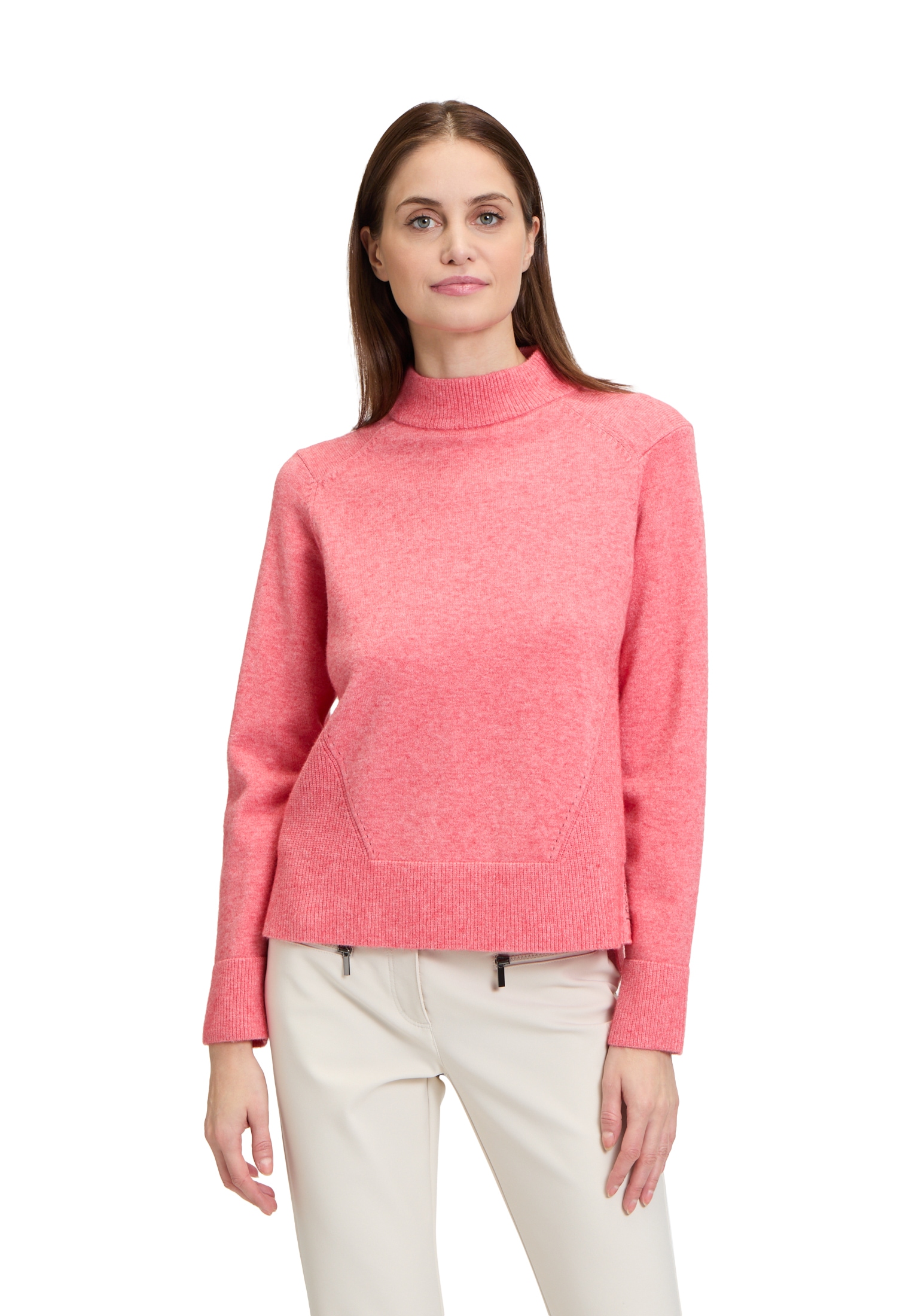 Betty Barclay Rundhalspullover »Feinstrickpullover mit Rippenstruktur«