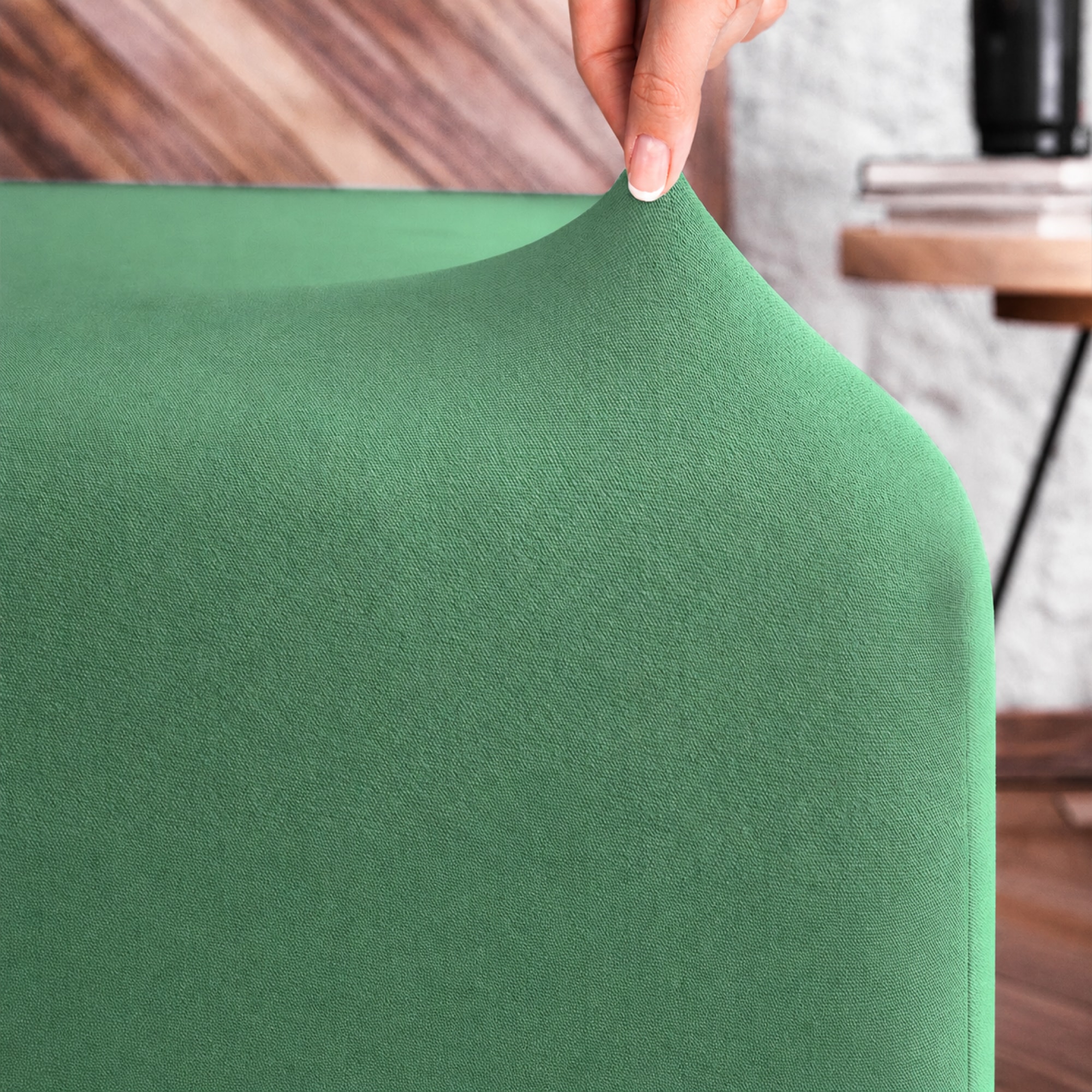 Wolkenfeld Spannbettlaken »Boxspringbett Bettlaken - Spannbetttuch für Matratzen bis 40cm« Elastisch & Rutschfest: 90x200, 140x200, 160x200, 180x200 & Übergrößen
