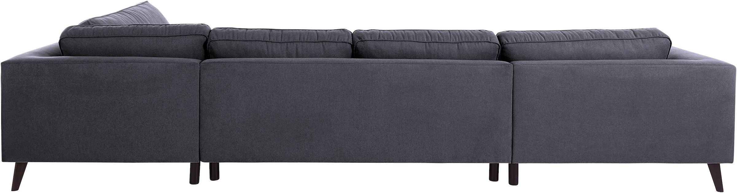 INOSIGN Wohnlandschaft »Lumber Jack, viel Platz, bequem, Breite 354cm, hoher Fuß, U-Form« in moderner Optik