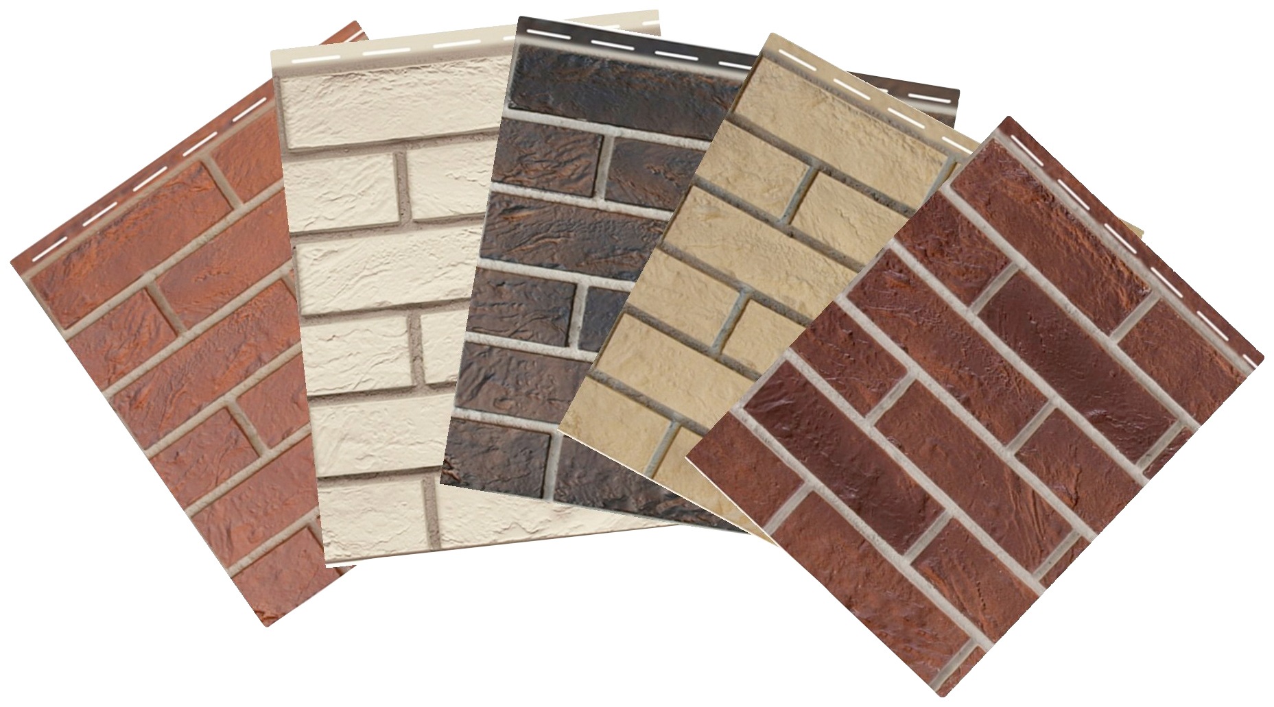 Baukulit VOX Verblendsteine »Vox Solid Brick Muster«, bunt