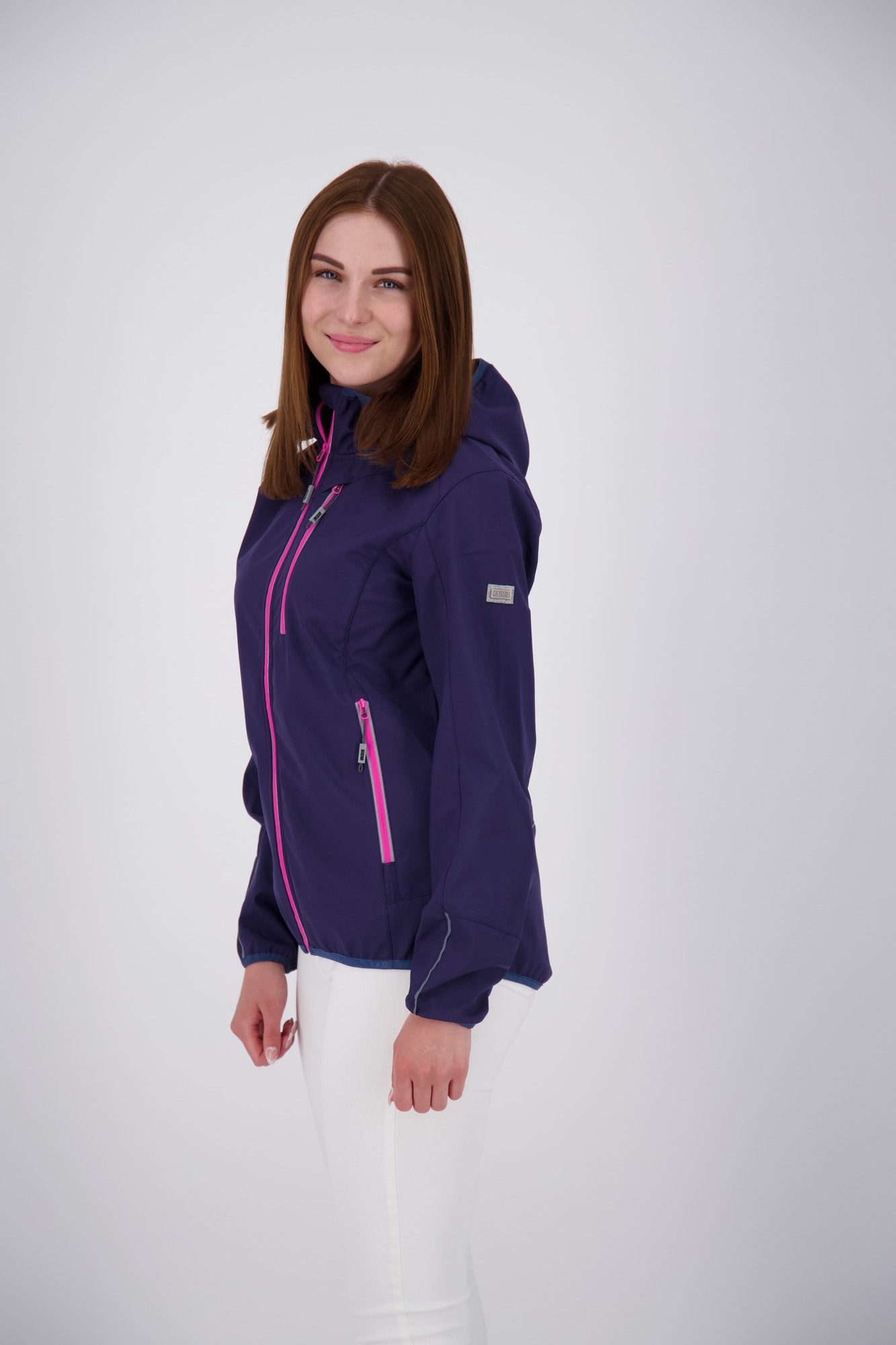 LPO Softshelljacke »MECATINA PEAK II WOMEN« mit Kapuze mit abnehmbarer Kapuze