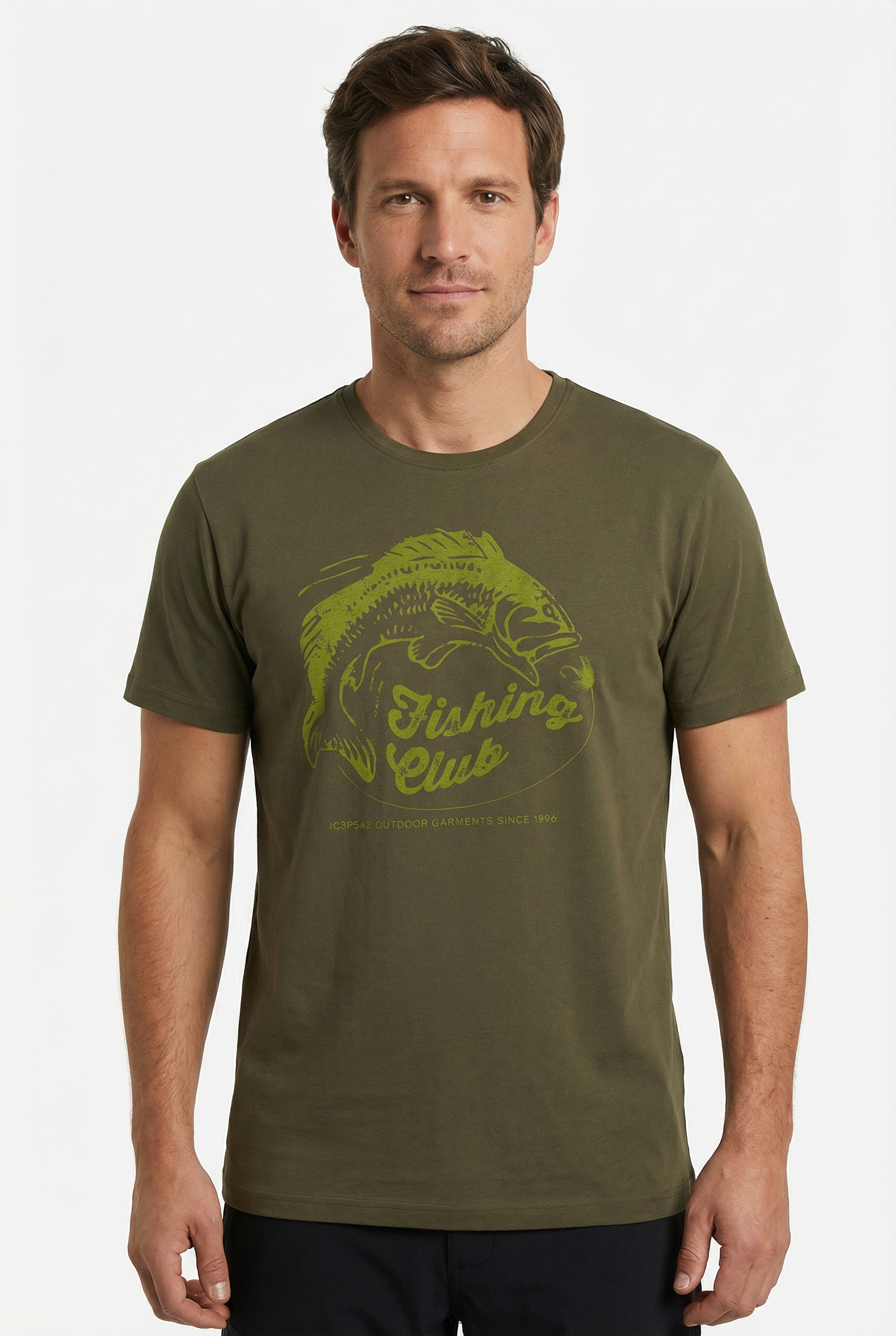 Icepeak T-Shirt »MILLINGTON« Print T-Shirt, aus Baumwolle