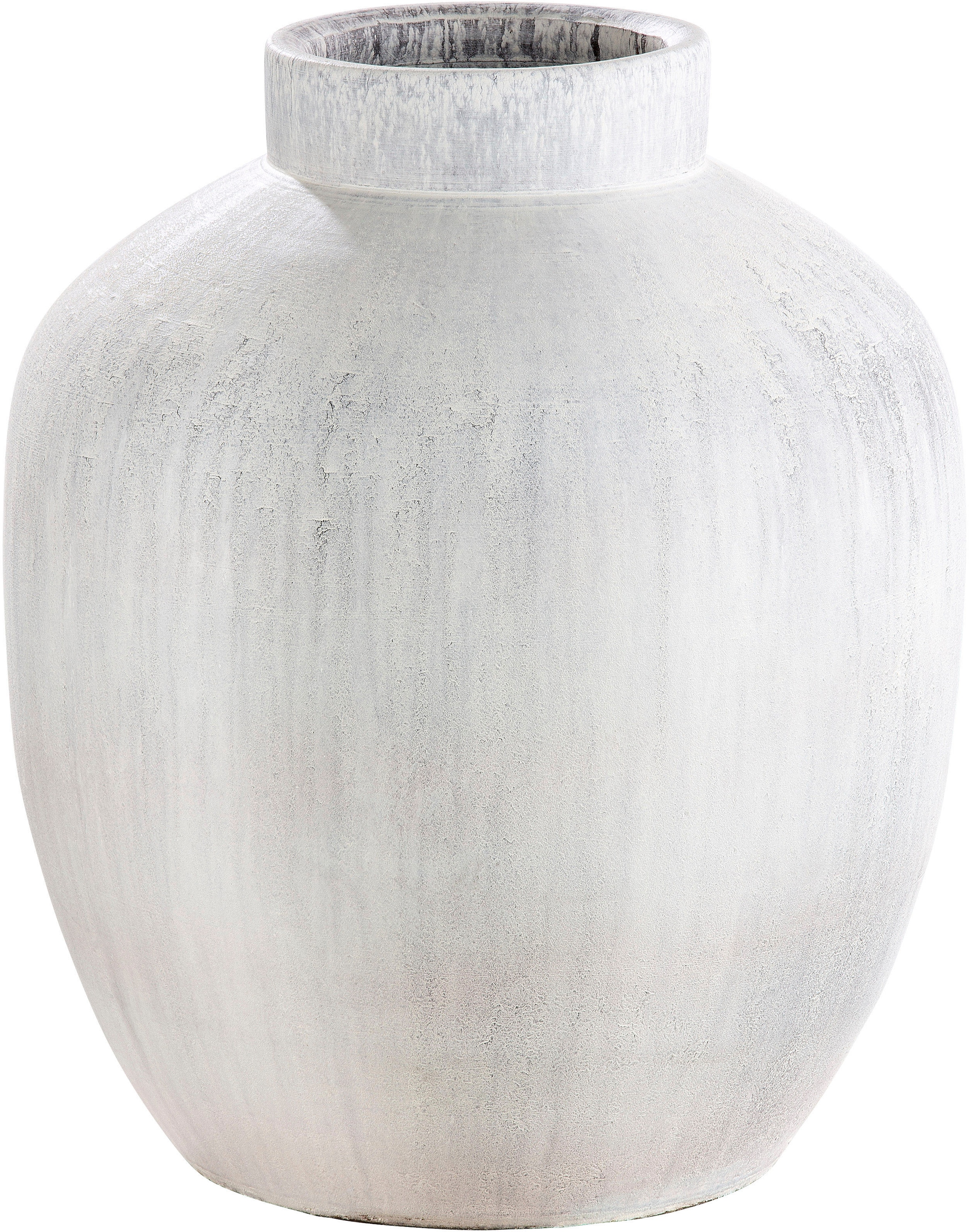 GILDE Tischvase »Silva, Höhe ca. 35 cm«, (1 St.), dekorative Vase aus  Keramik, Blumenvase bestellen bei OTTO