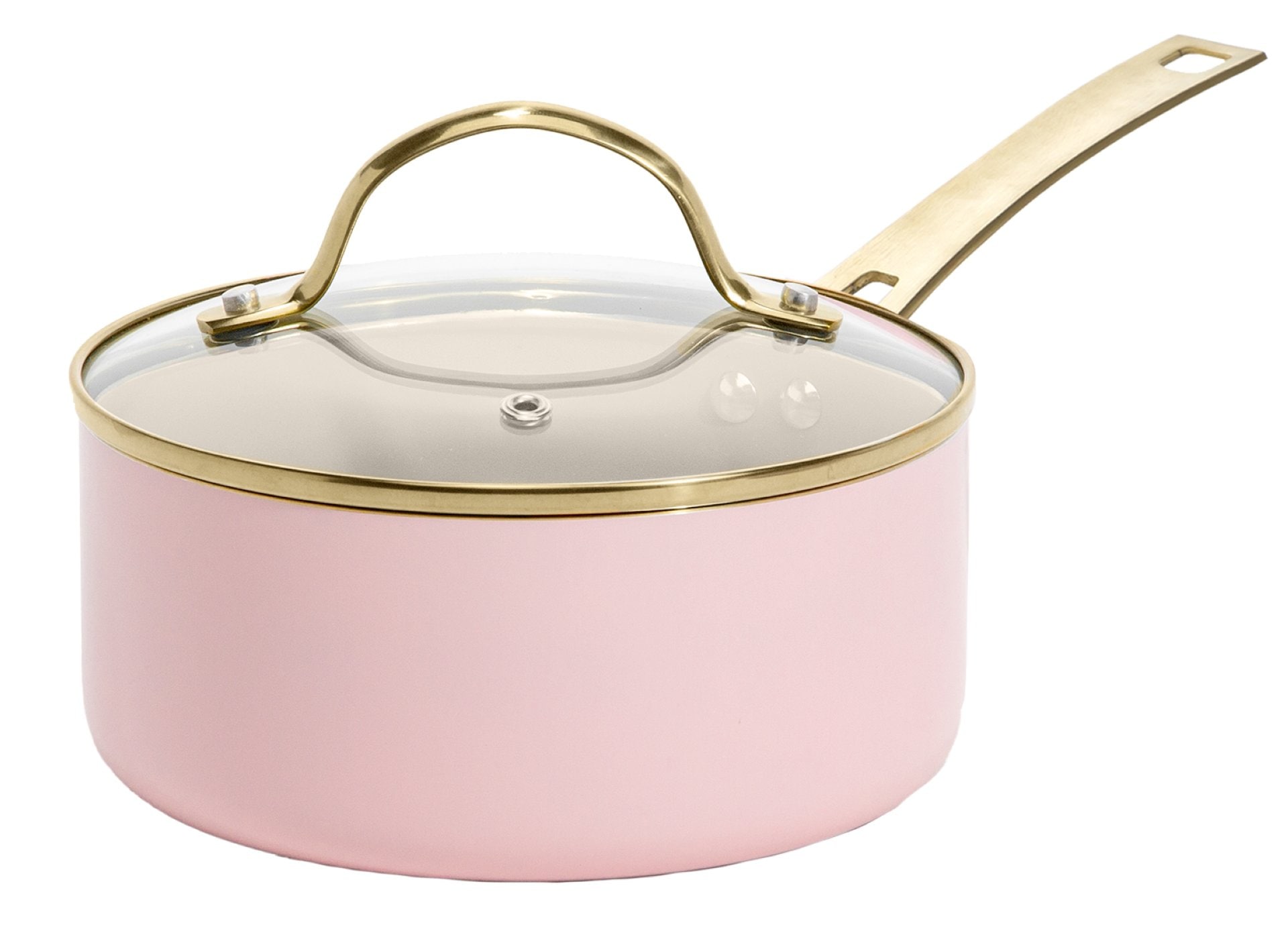 Paris Hilton Topf-Set »Paris Hilton, Kochgeschirr-Set« Set, Bratpfanne Ø 20/25 cm, Kochtopf 4l , Kasserolle 1,9l, 4 Pfannenschoner, 10 Stk. tlg. Aluminium