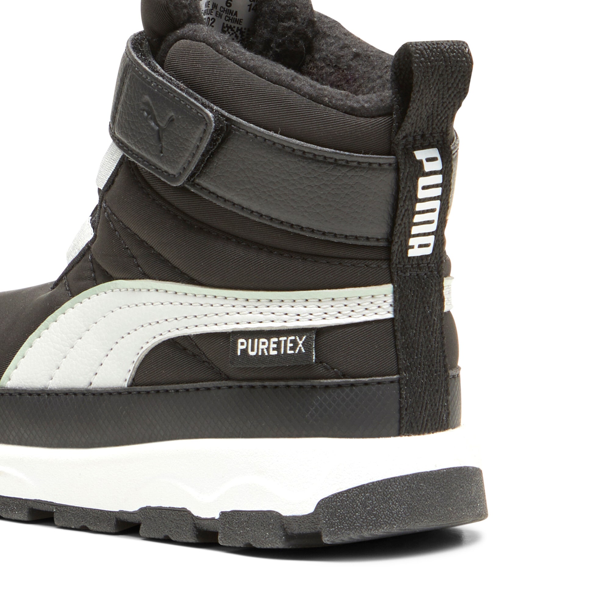 PUMA Winterboots »EVOLVE BOOT PURETEX AC+INF«, Snowboots, Winterstiefel, Winterschuhe, für Kinder, wasserdicht