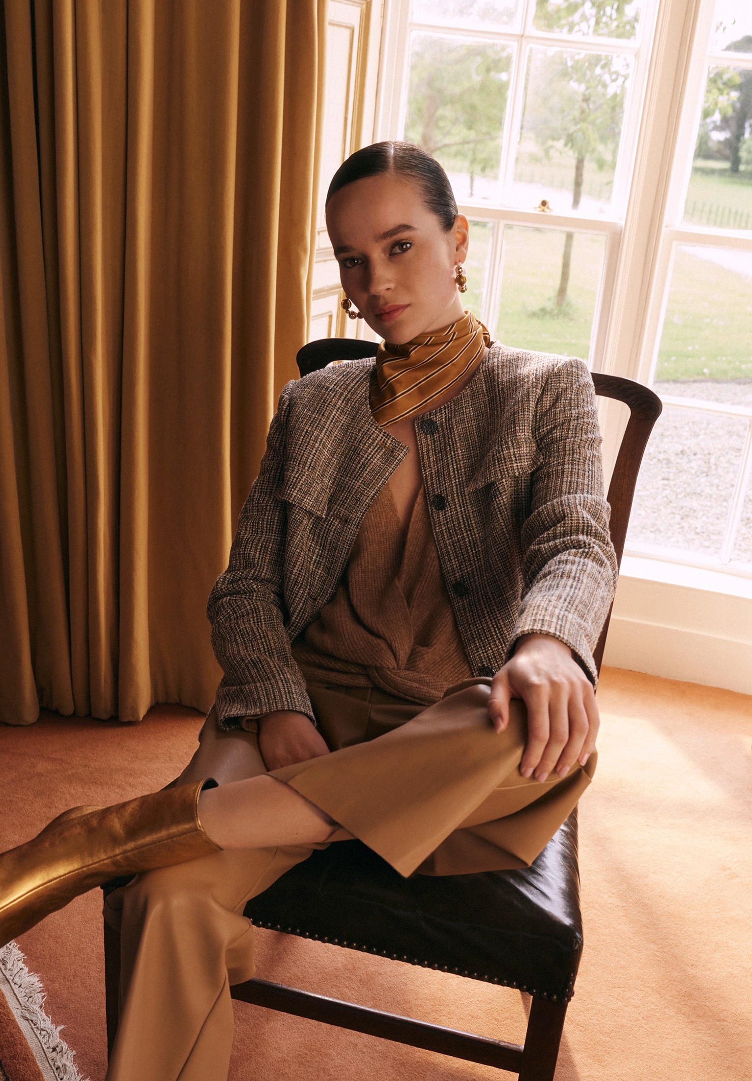 Betty&Co Strickpullover »Strickpullover mit V-Ausschnitt«