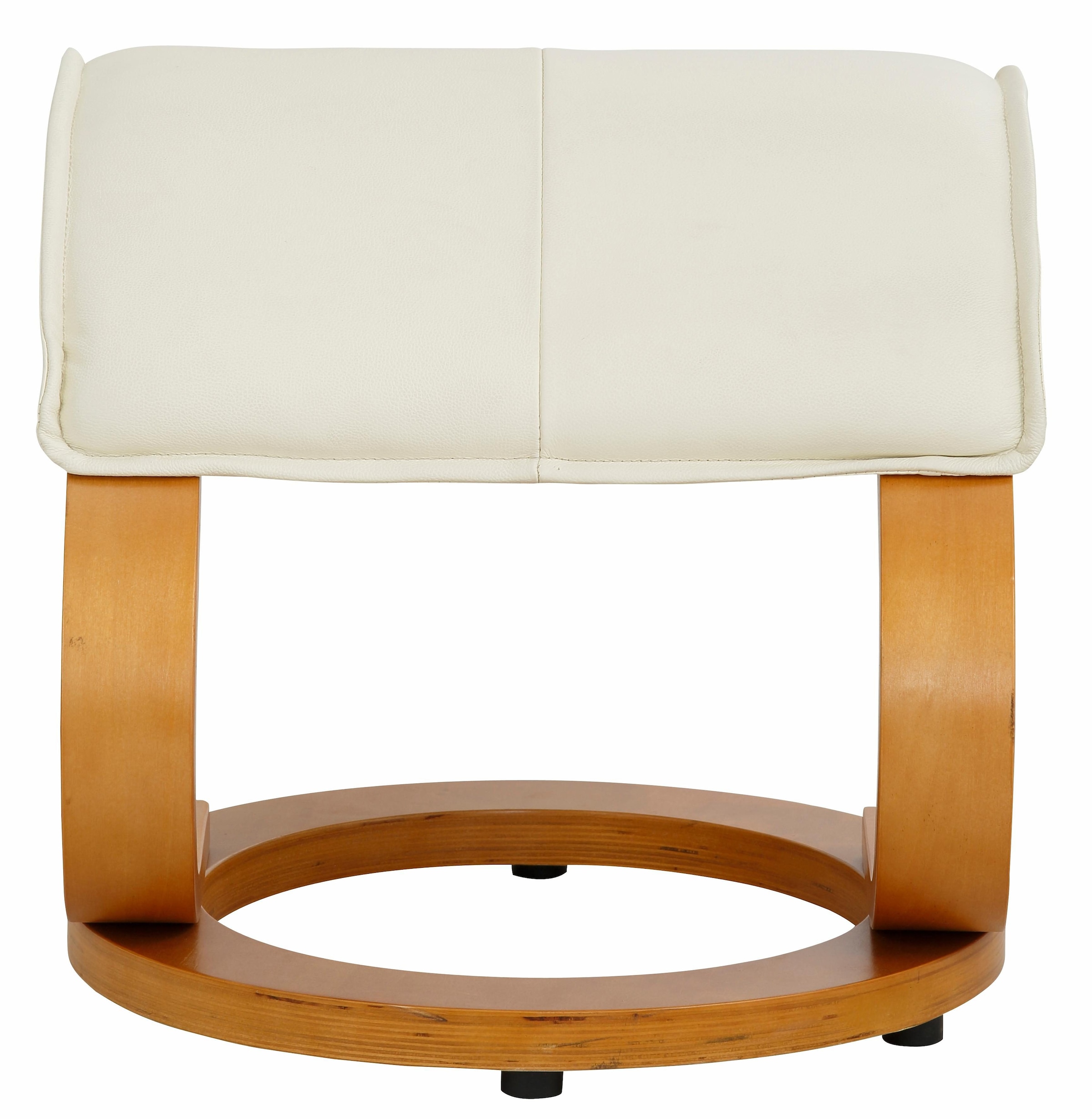 Home affaire Relaxsessel »Paris, TV-Sessel mit Hocker und manueller Liegefunktion«, (Set, 2 St., bestehend aus Sessel und Hocker), Dreh- und Kippfunktion, NaturLEDER®