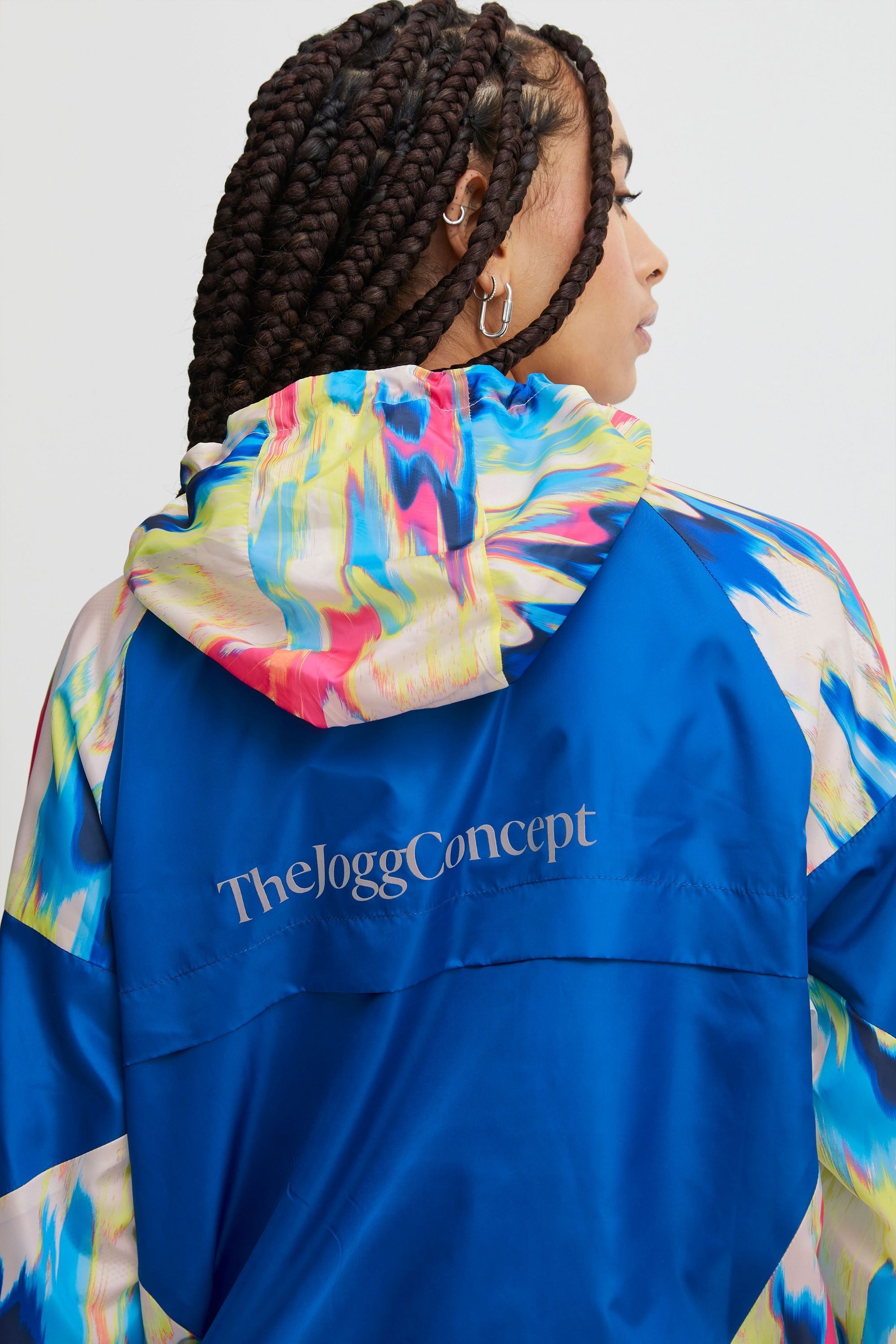 TheJoggConcept Windbreaker »Windbreaker JCIda«, mit Kapuze