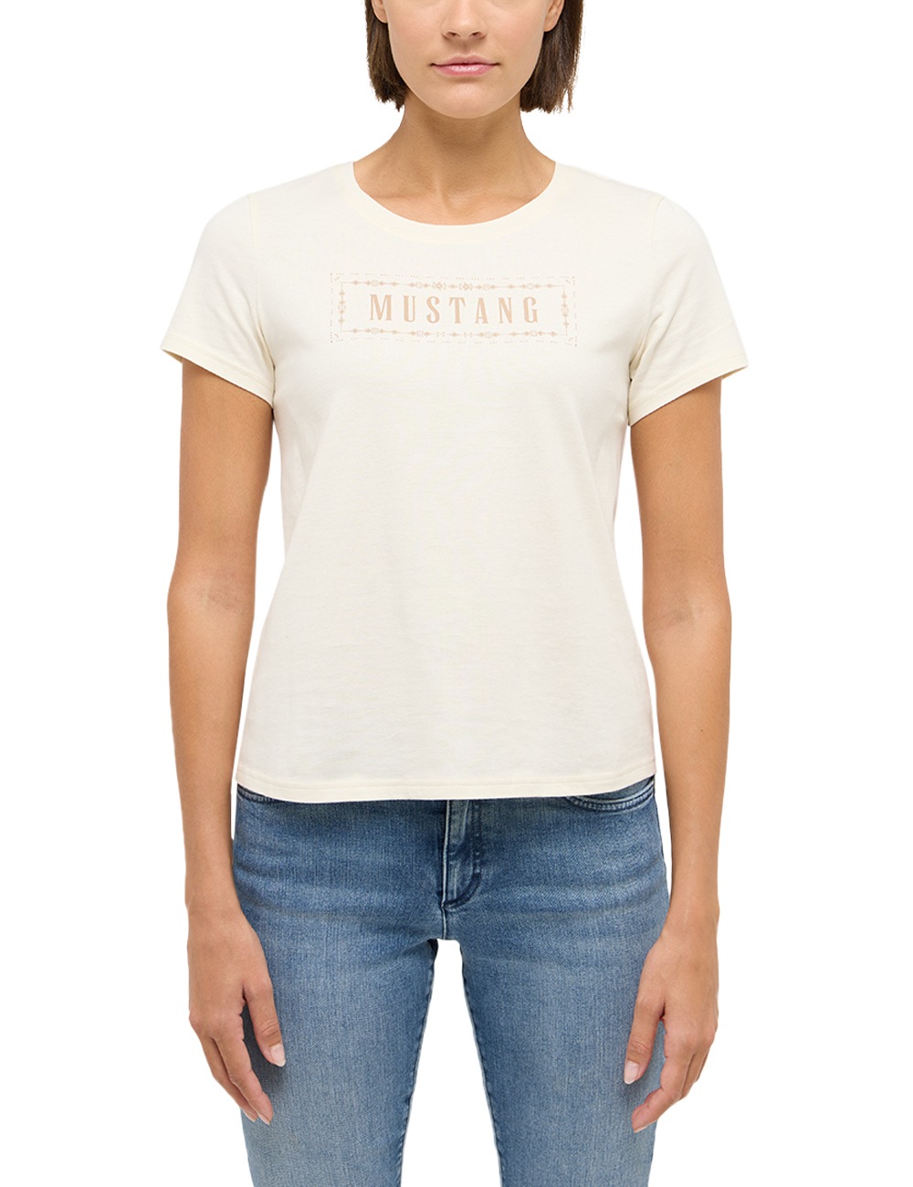MUSTANG Kurzarmshirt »Damen Style Alma«