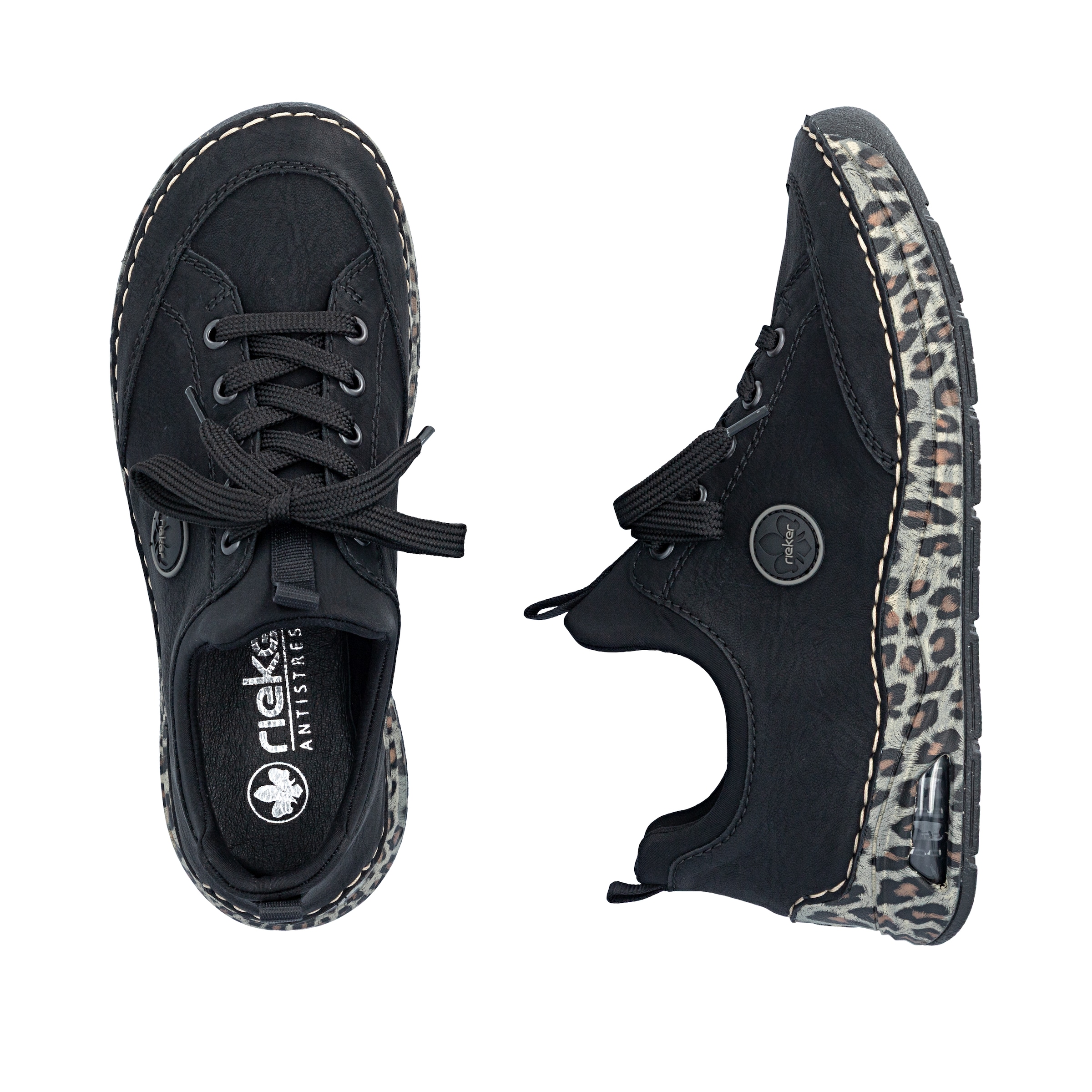 Rieker Slip-On Sneaker  Halbschuh, Freizeitschuh mit Rieker Air-Ausstattung
