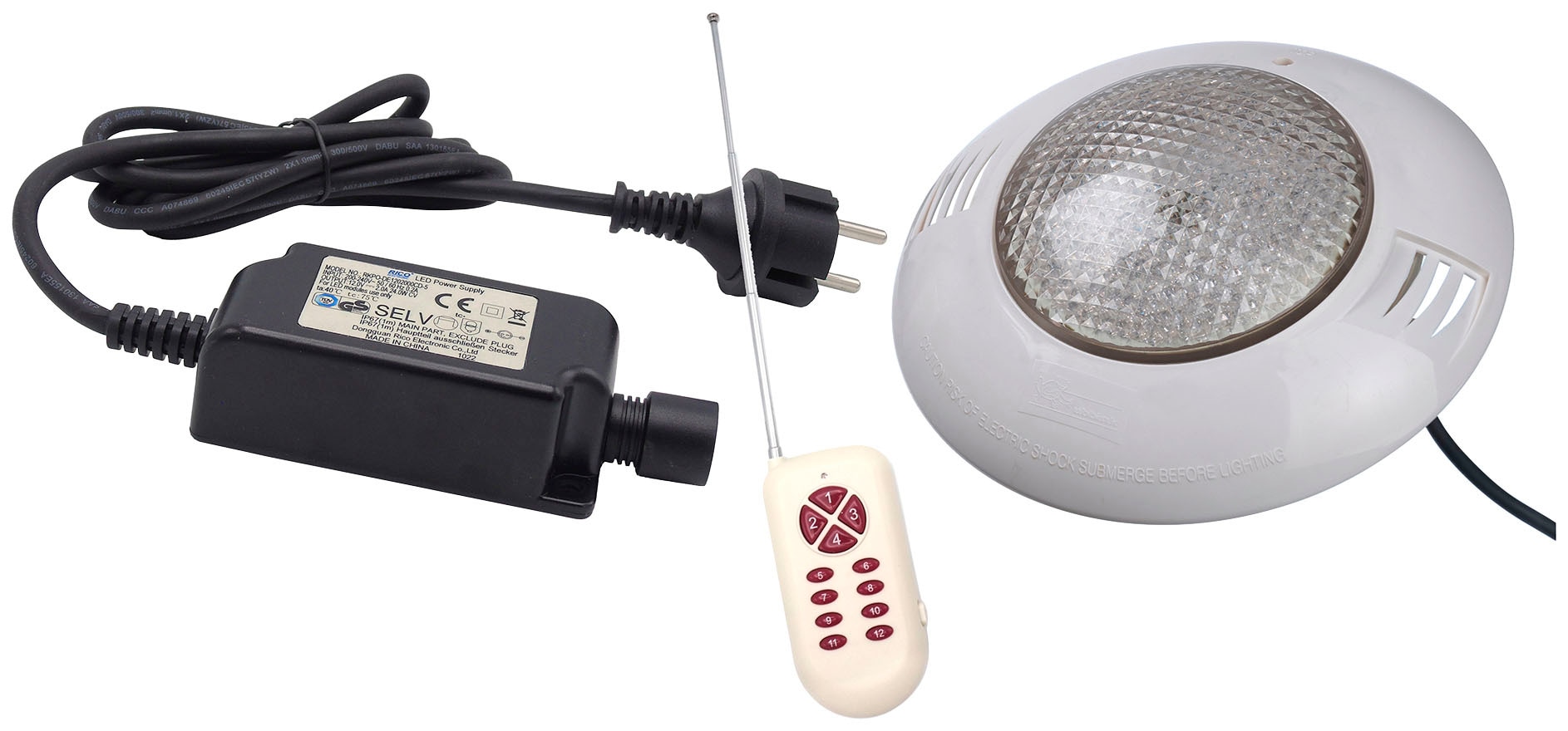 Pool-Lampe »Poolspot LED 406 multi colour«, Unterwasserspot LED mit...