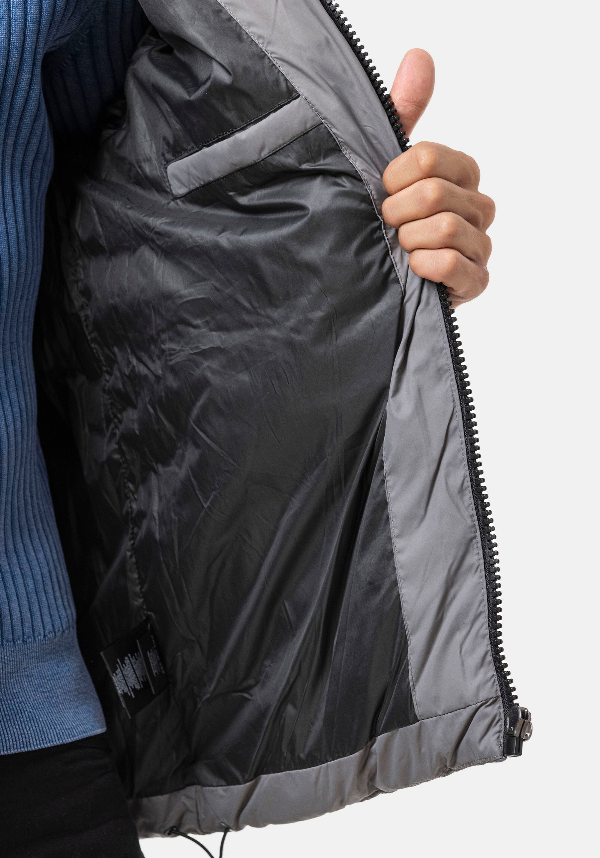 Cipo & Baxx Steppjacke mit Kapuze