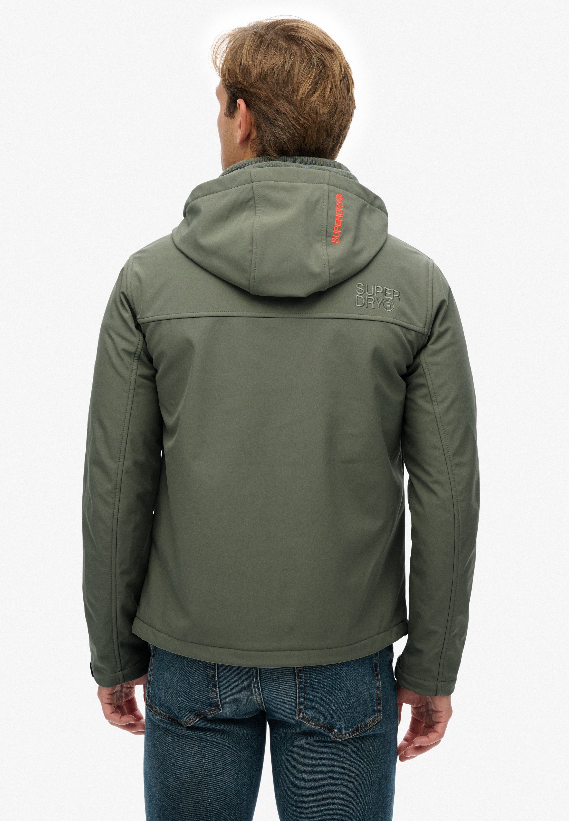 Superdry Outdoorjacke »HOODED SOFT SHELL TREKKER JKT« mit Kapuze