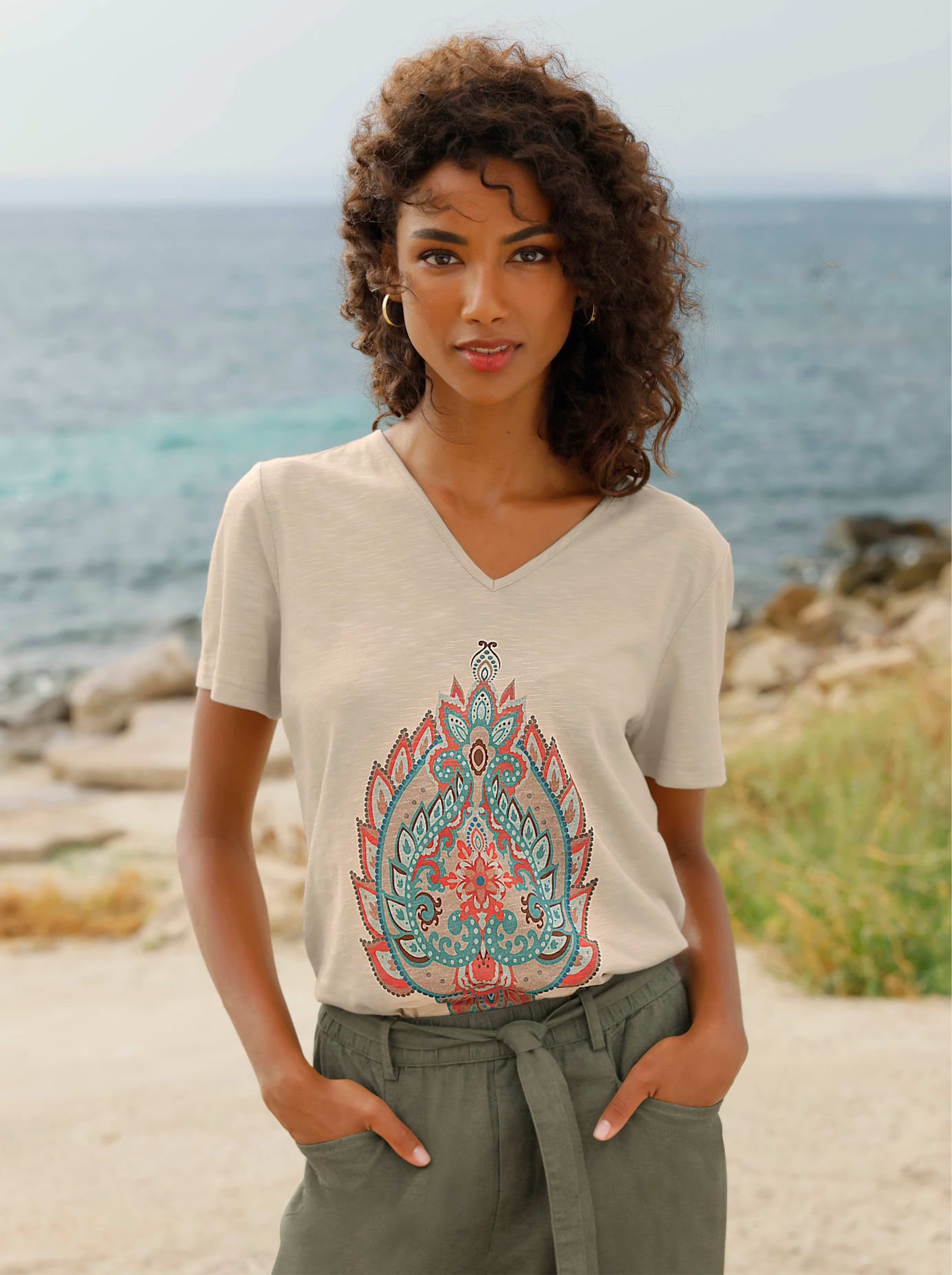 heine T-Shirt »T-Shirt« 1 tlg.