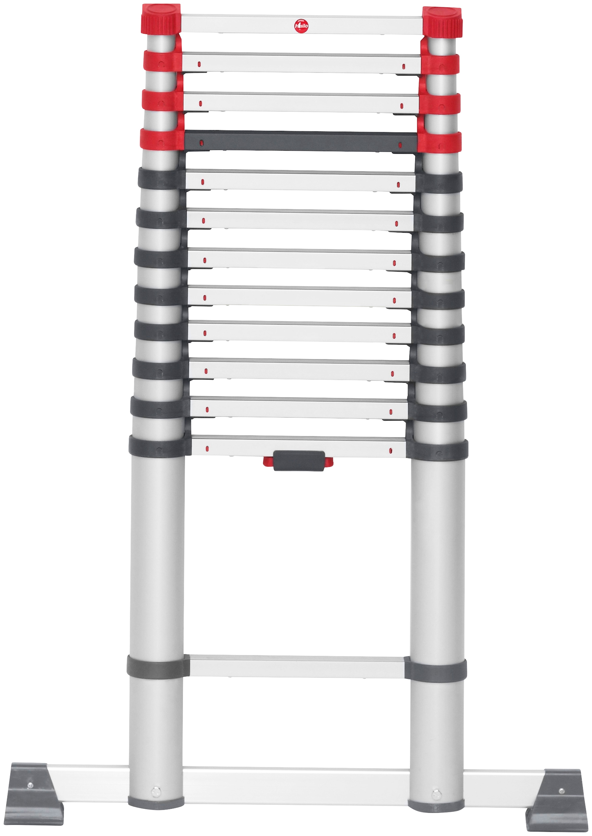 Hailo Teleskopleiter »FlexLine«, Alu-Sicherheits-Teleskopleiter 13 Sprossen