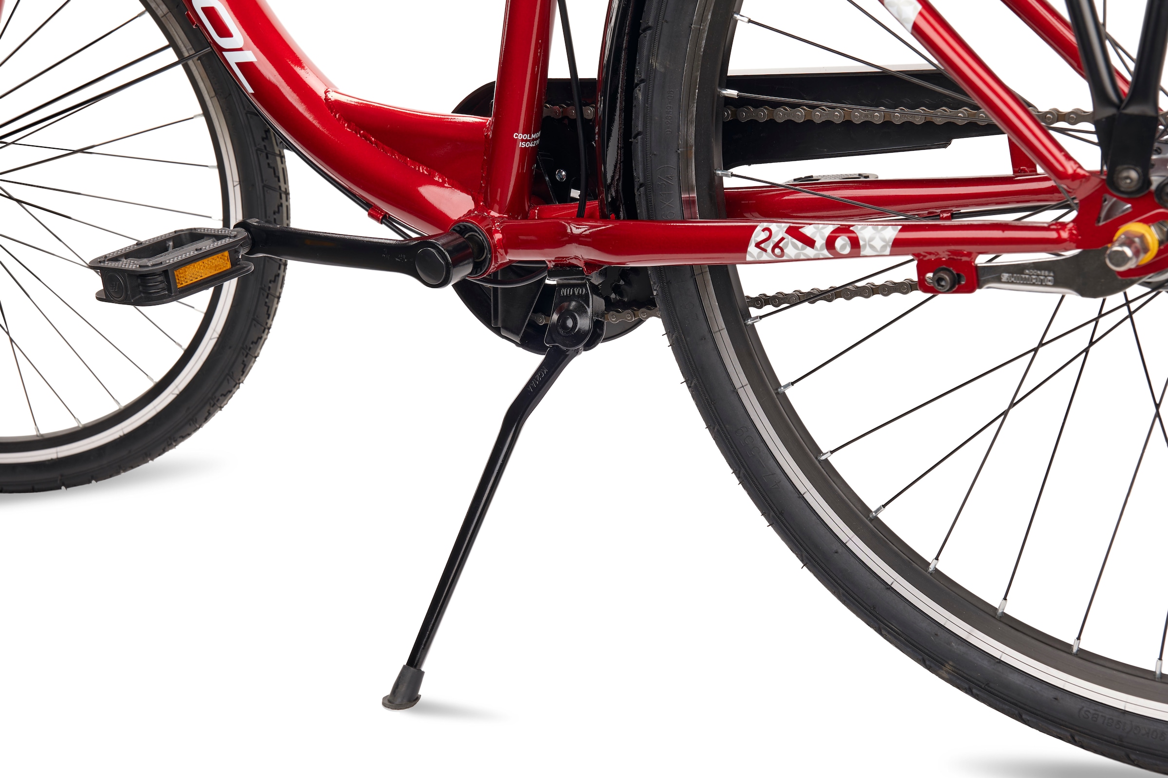 S’COOL Jugendfahrrad »S'COOL chiX« 3 Gang Shimano Nabenschaltung 26 Zoll, Jugendliche, mit Gepäckträger und Schutzblech