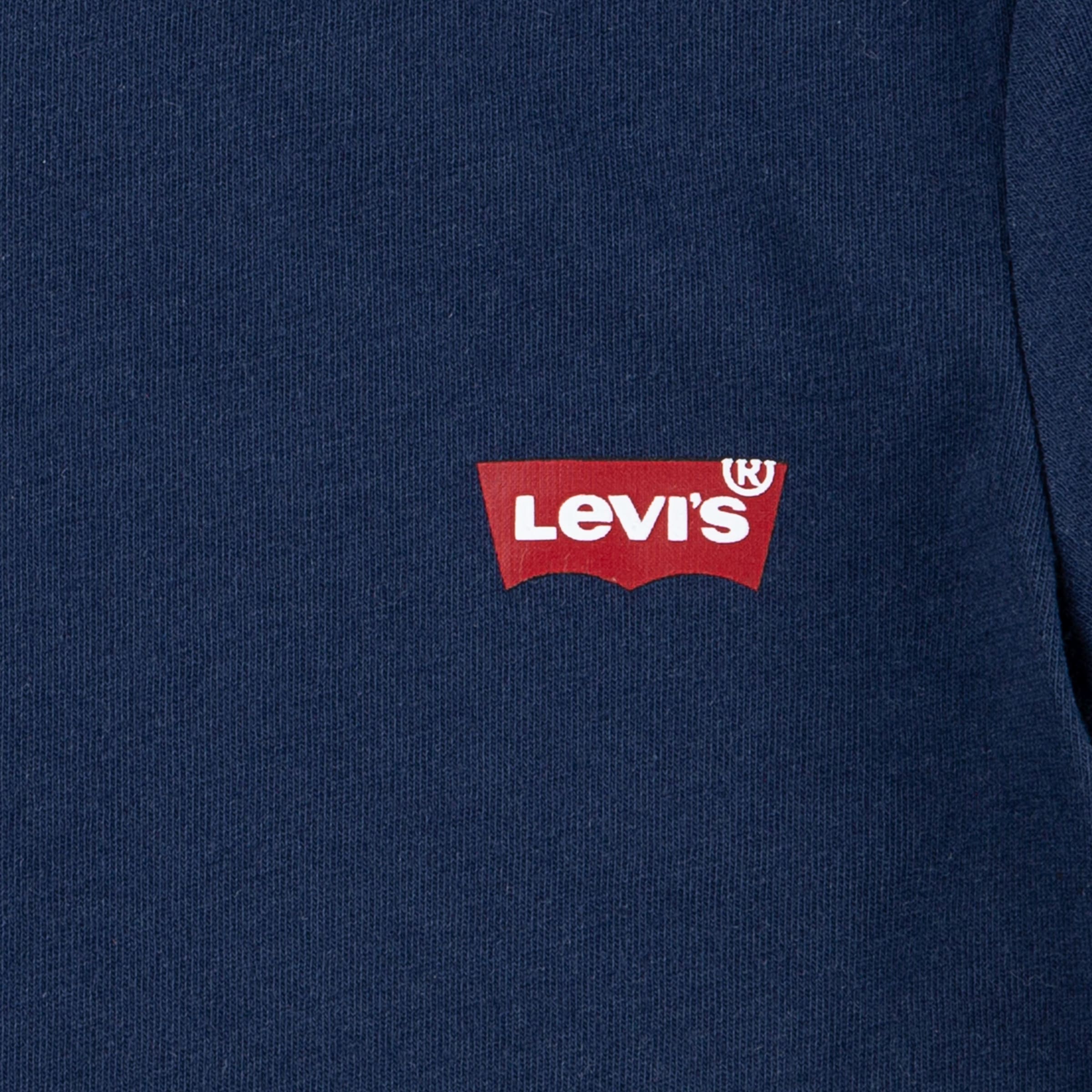 Levi's® Kids Shirt & Shorts »LVB BATWING TEE & KNIT SHORT S«, mit Markenlabel - supersoft