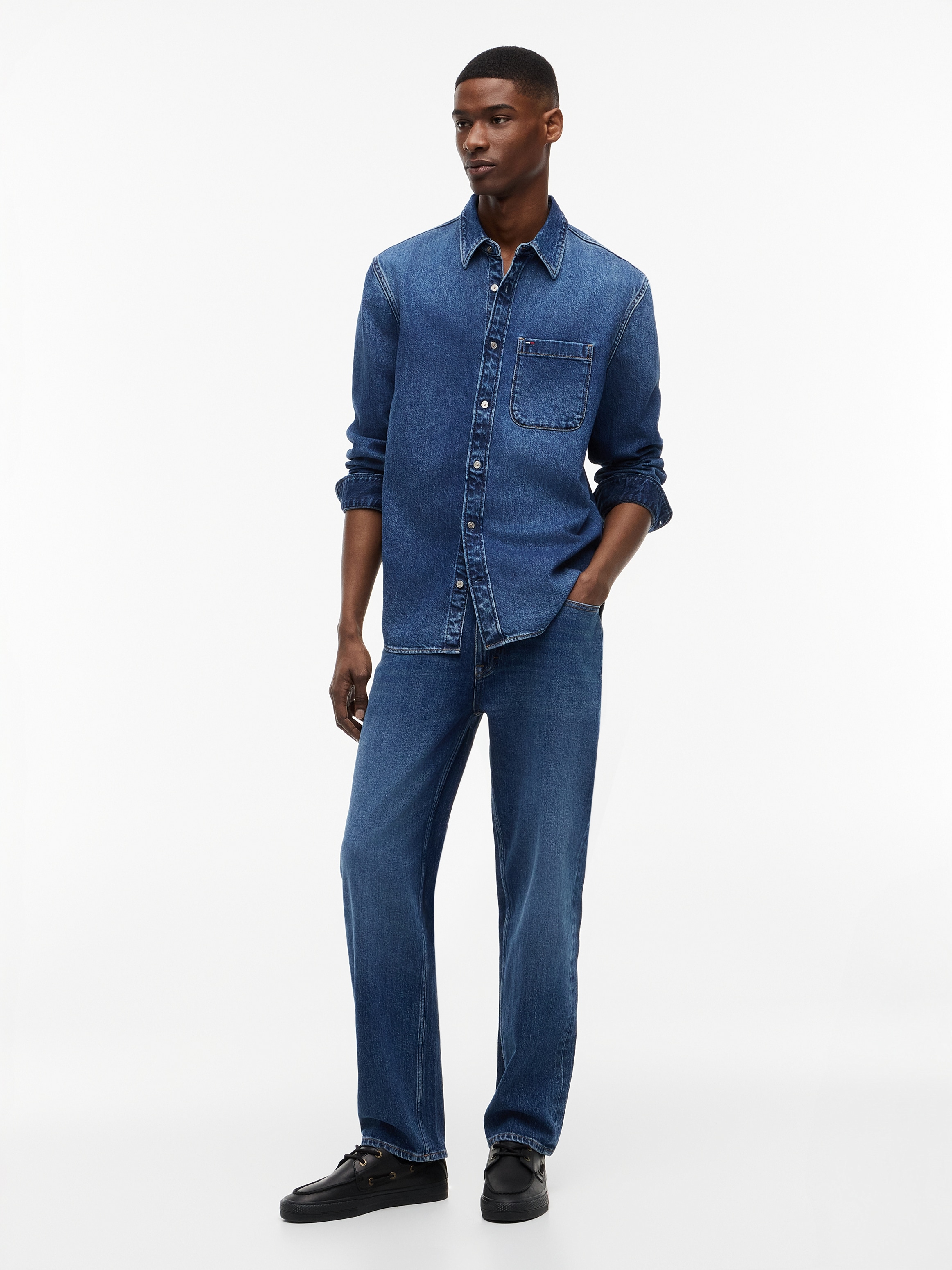 Tommy Jeans Jeanshemd »REGULAR DENIM«