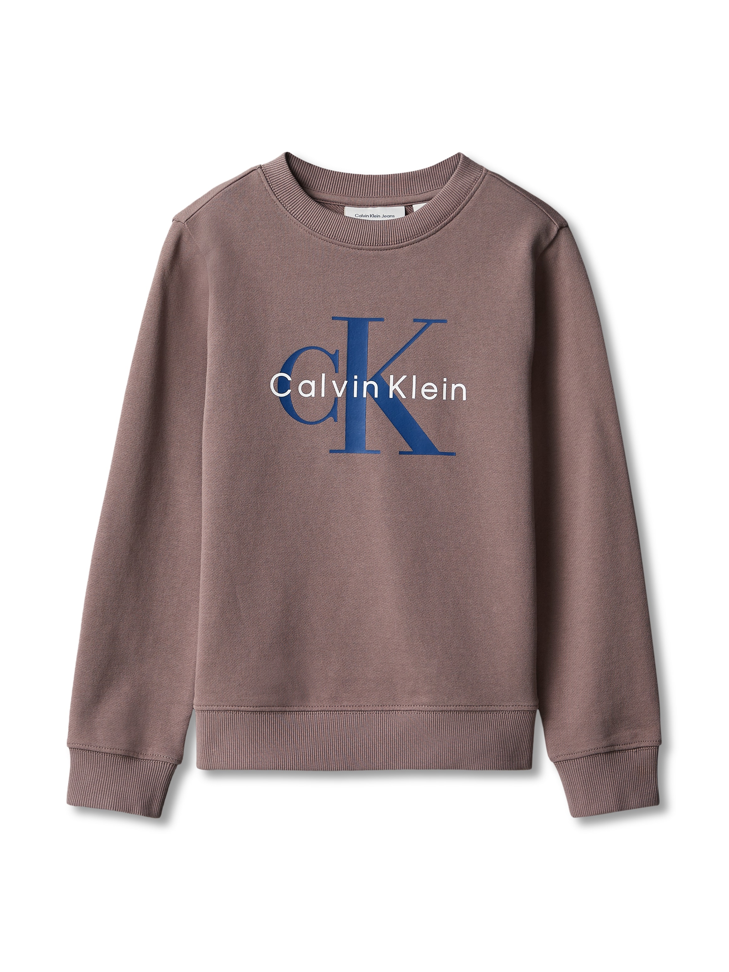 Calvin Klein Jeans Sweatshirt »CK MONOLOGO CN«, Regular fit, Logoschriftzug
