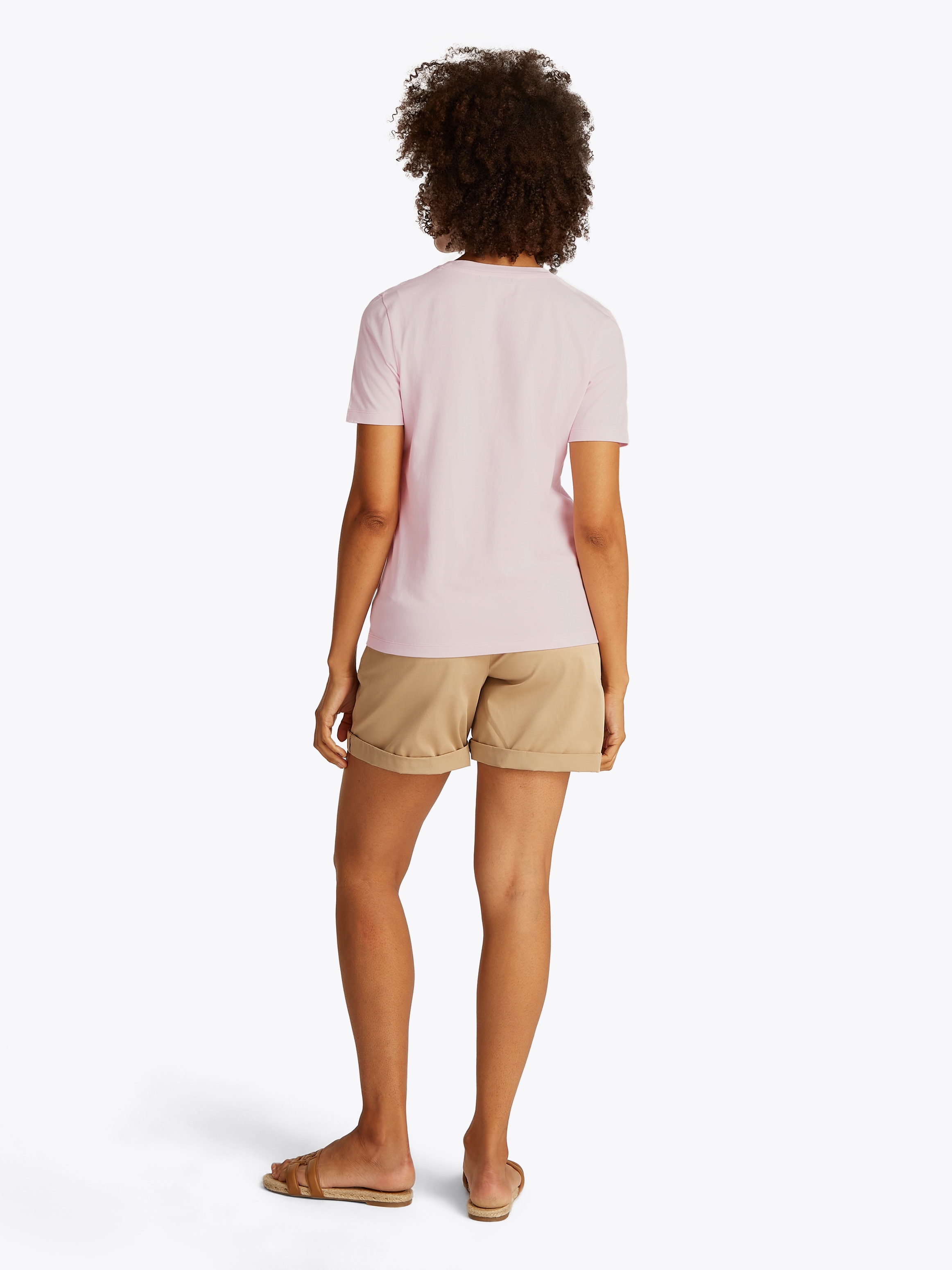Tommy Hilfiger T-Shirt »REG SCRIPT C-NK TEE SS«, mit Logo-Schriftzug