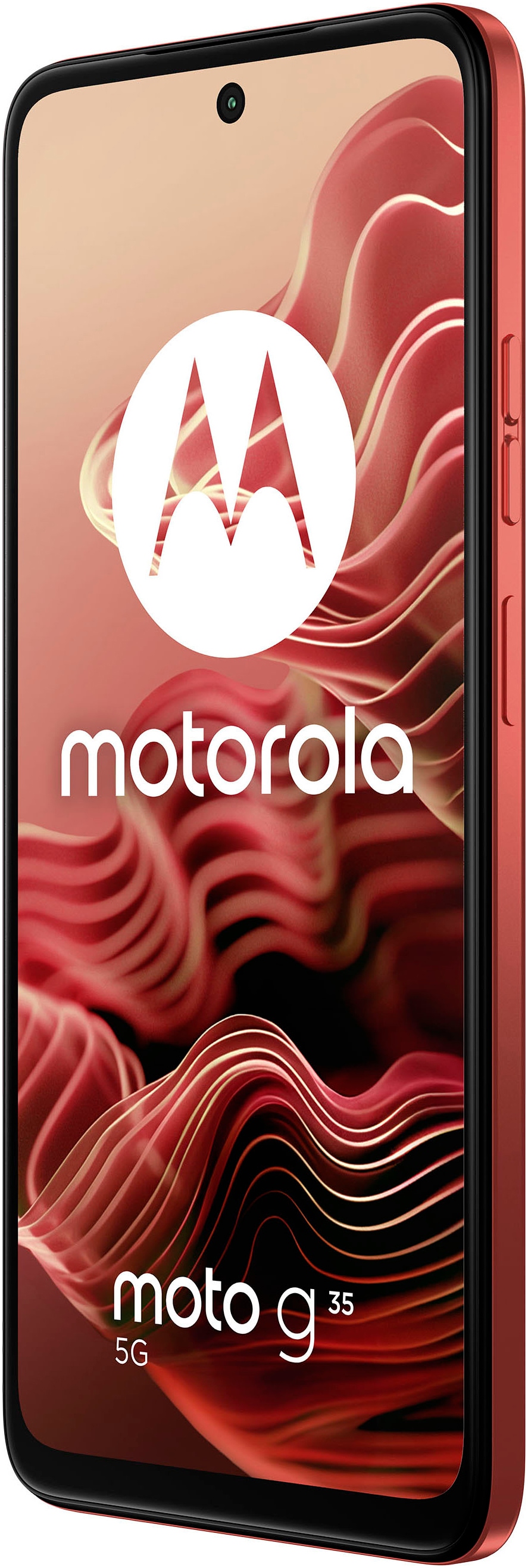 Motorola Smartphone »moto g35 5G«, Guava Red, 128 GB Speicherplatz