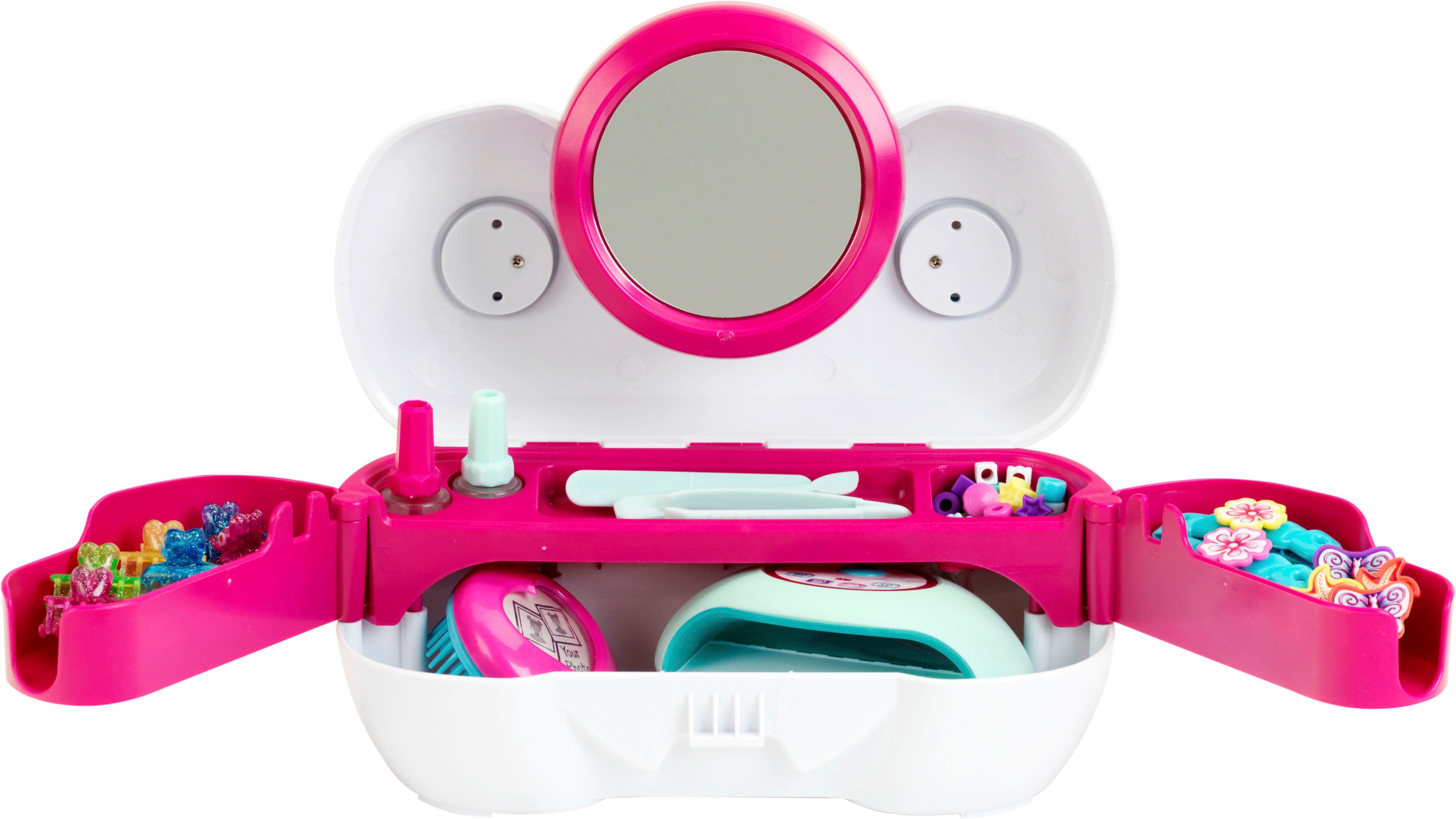 Klein Spielzeug-Frisierkoffer »Princess Coralie - Frisierkoffer und Nagelstudio« in weiß