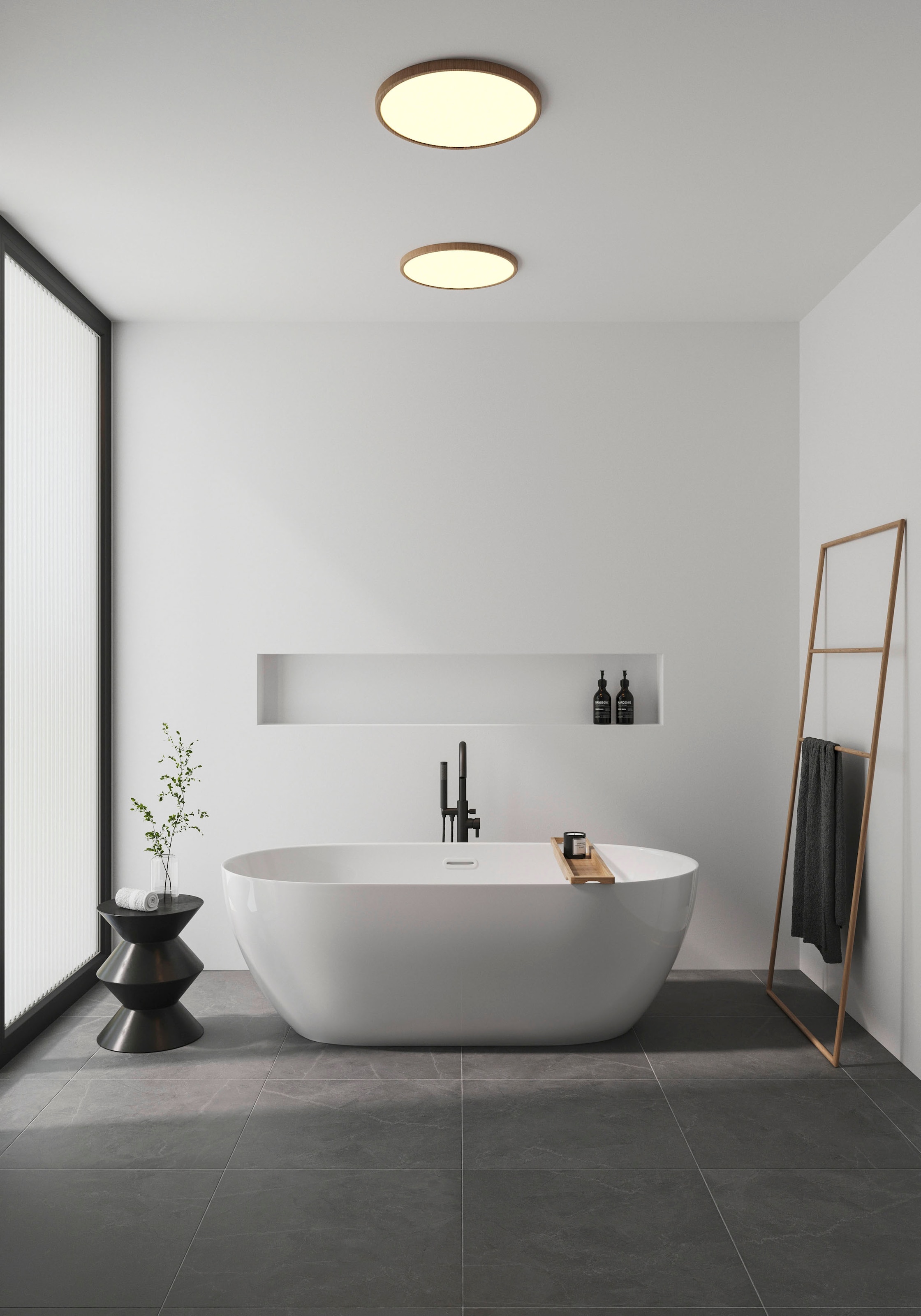 Nordlux LED Deckenleuchte »Oja 42 IP54 2700K Dim«, 1 flammig, Leuchtmittel LED-Modul | LED fest integriert