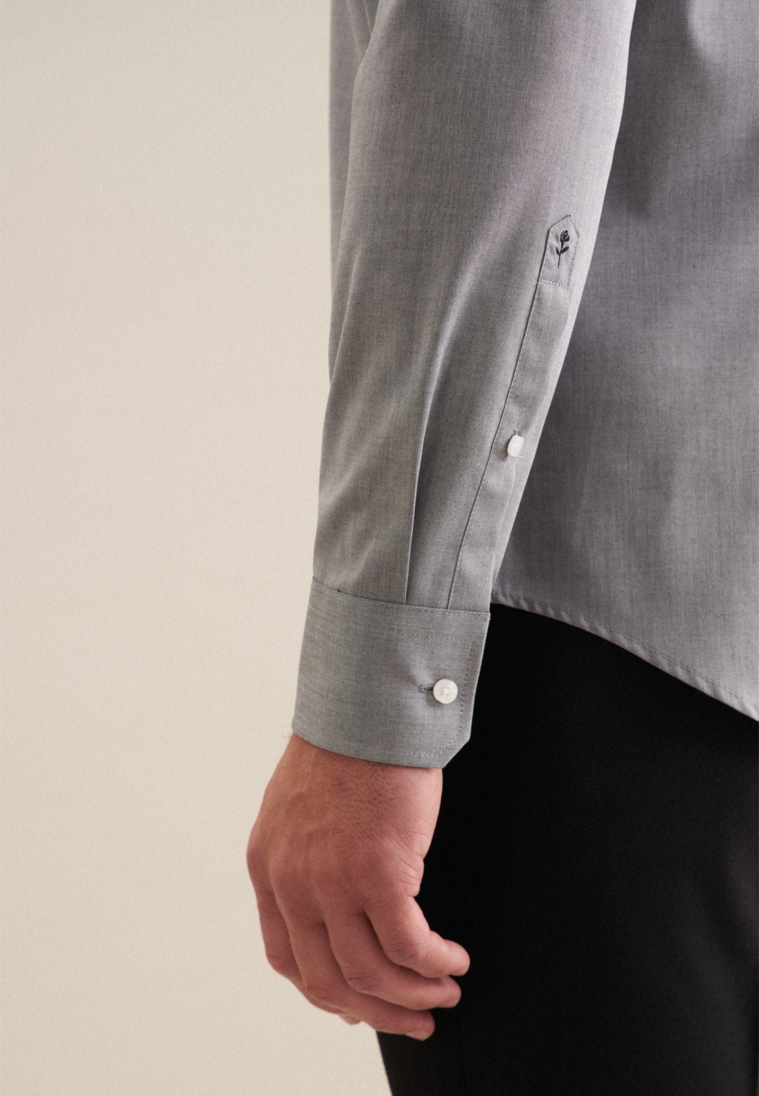 seidensticker Businesshemd »Schwarze Rose«, Uni