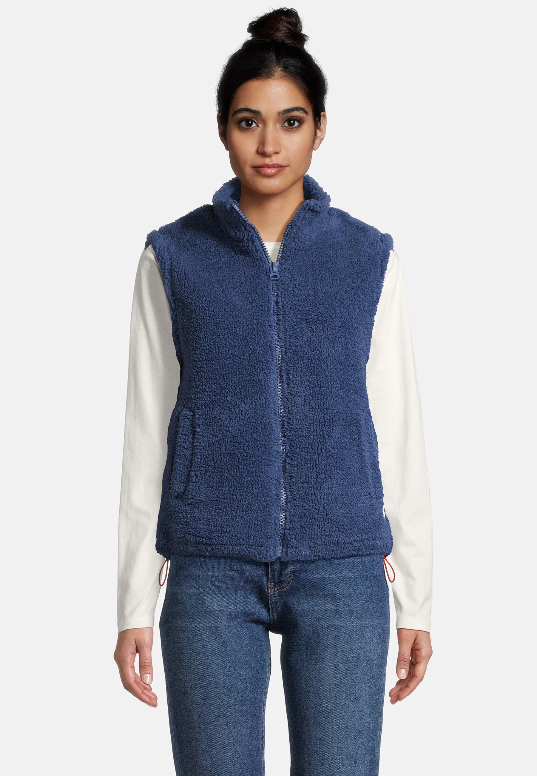 salzhaut Plüschweste »Weste Momang«