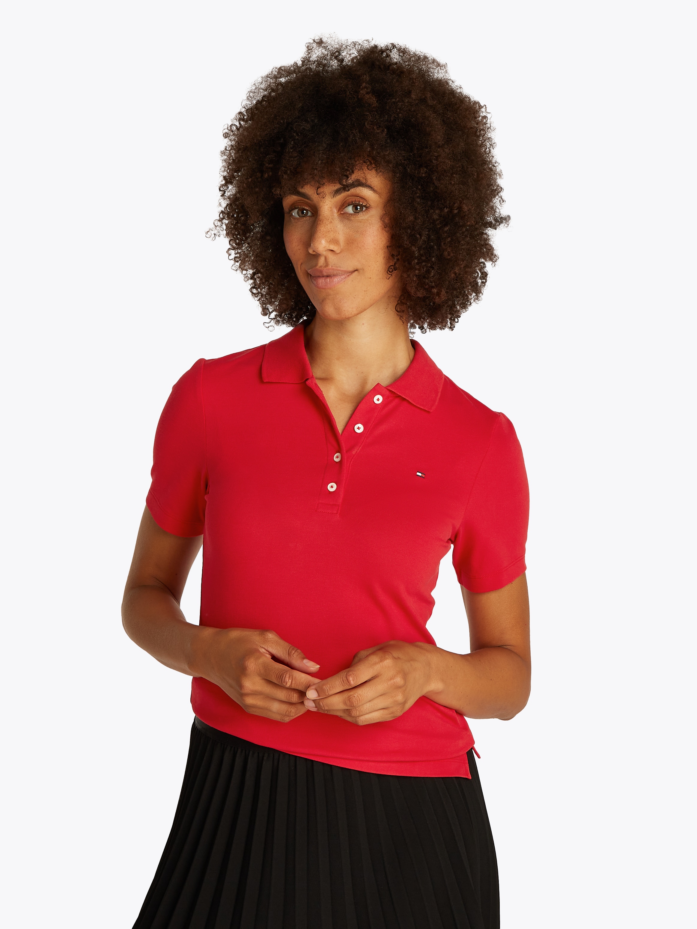 Tommy Hilfiger Poloshirt »1985 Slim Fit Pique Premium«