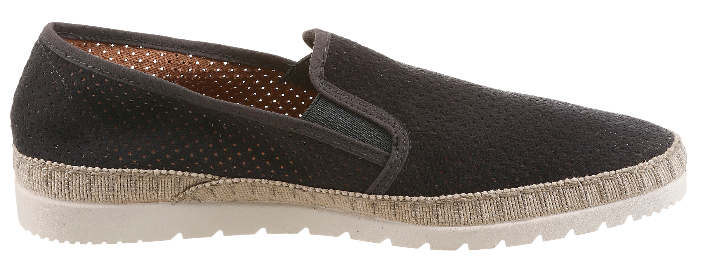 VERBENAS Slipper »Boris Hole Gallery«  Espadrilles, Sommerschuh, Freizeitschuh mit luftiger Perforierung