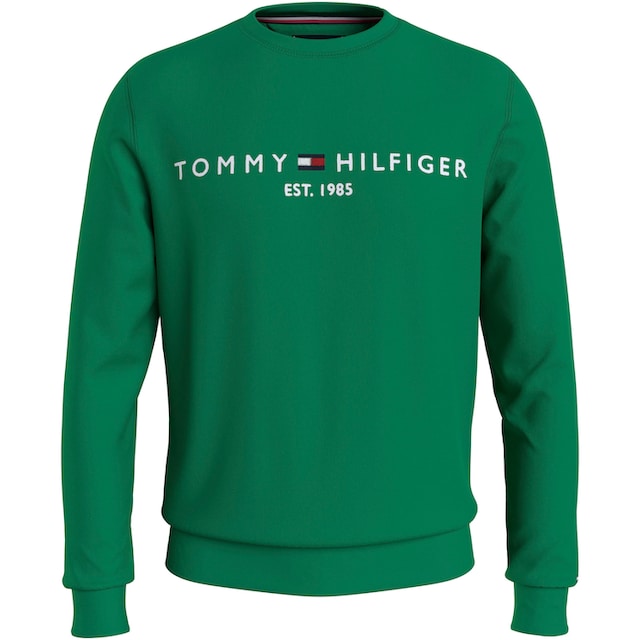 Beliebt 100 % Tommy Hilfiger Sweatshirt »TOMMY SWEATSHIRT«, OTTO mit Rundhalsausschnitt bei LOGO online kaufen