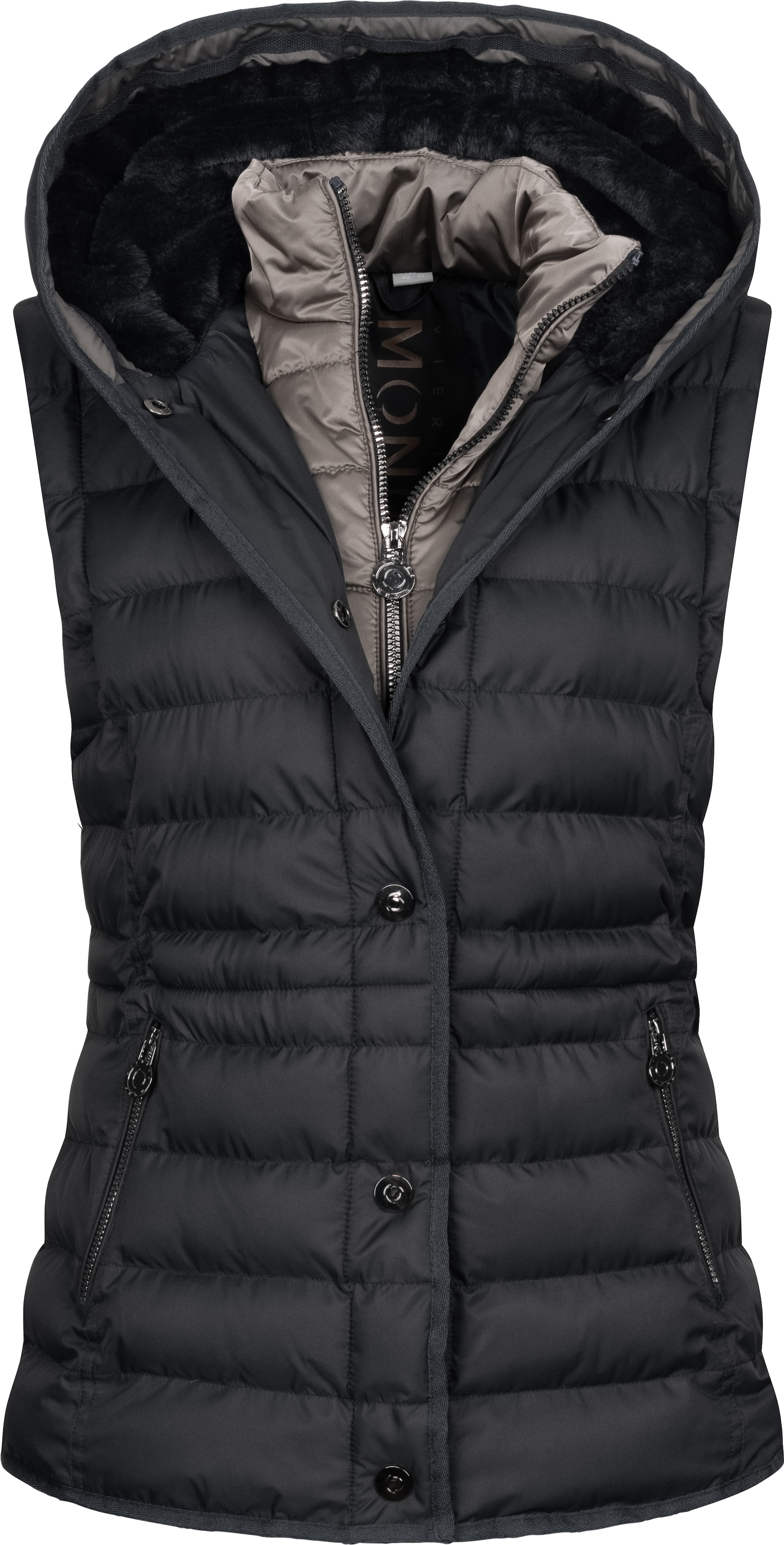 DEPROC Active Steppweste »GILMOUR VEST Women«, mit fester Kapuze