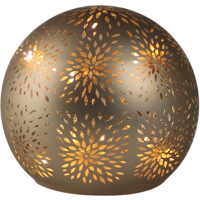 AM Design LED Kugelleuchte, Weihnachtsdeko, mit abgebildeten Blüten bei OTTO