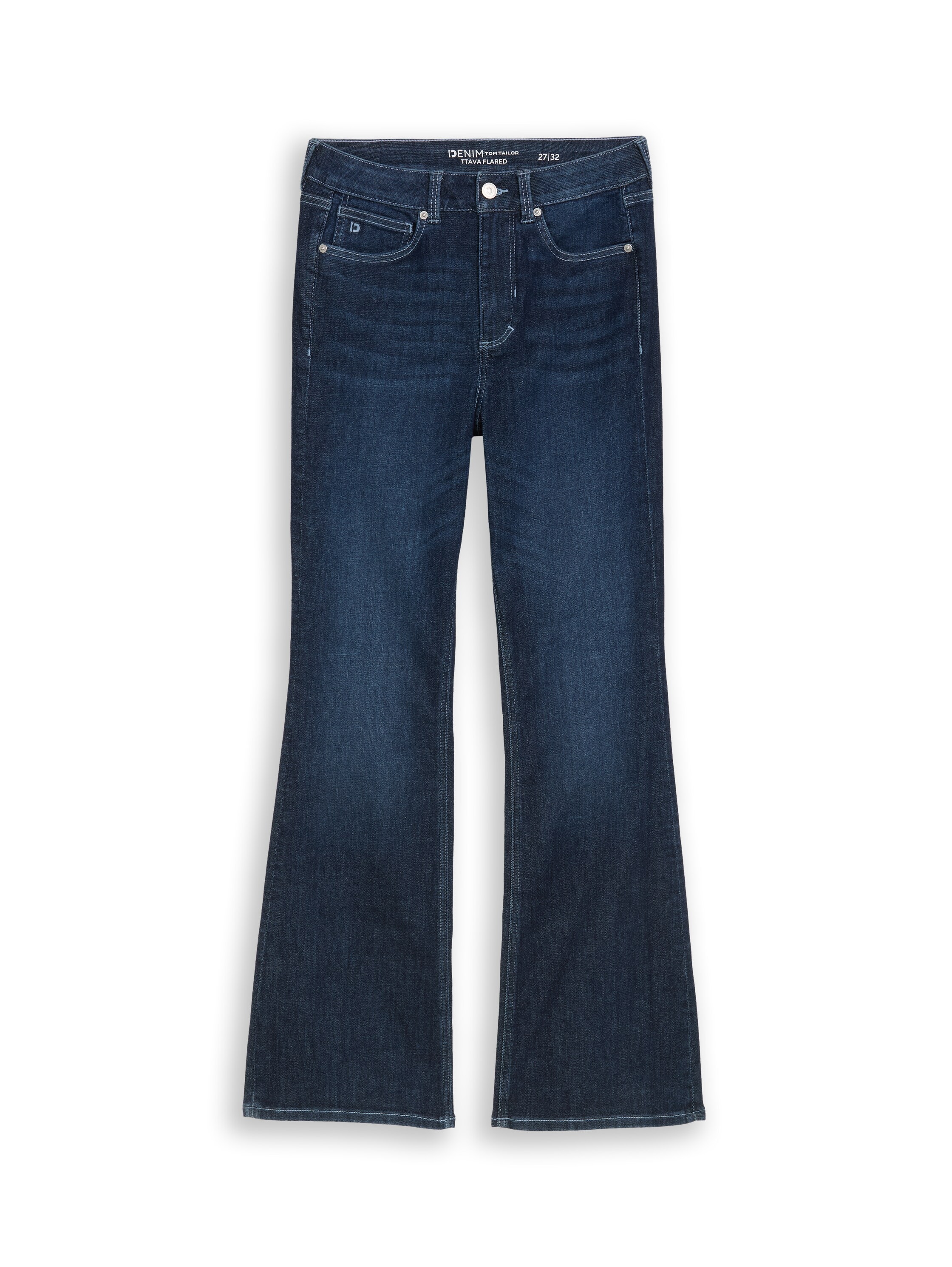 TOM TAILOR Denim 5-Pocket-Jeans »Style Ava Flared« mit Stretch