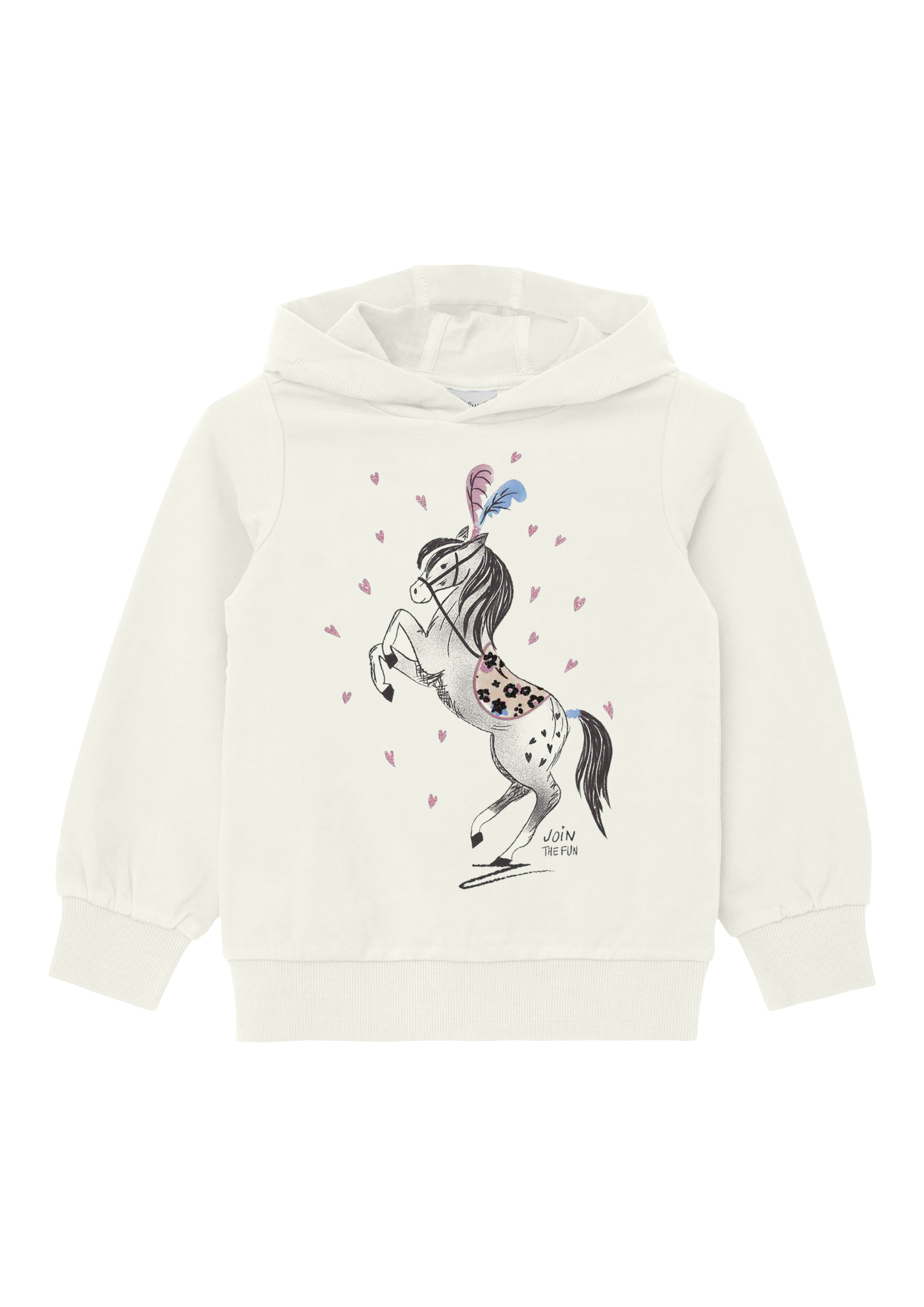 s.Oliver Junior Kapuzensweatshirt, mit kuschliger Innenseite