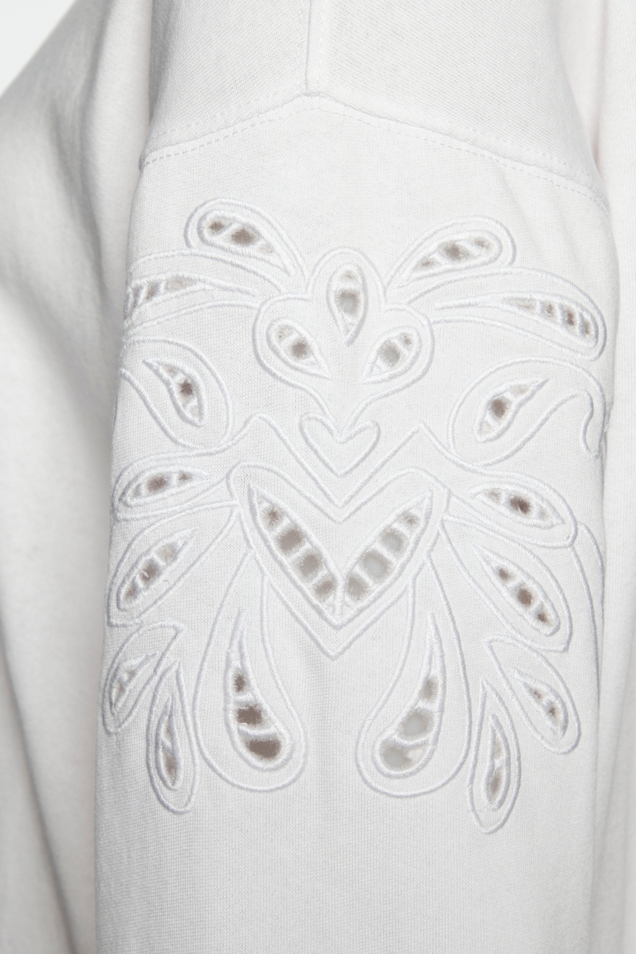 Vivance Sweatshirt, mit Lochstickerei, weicher Baumwoll-Mix