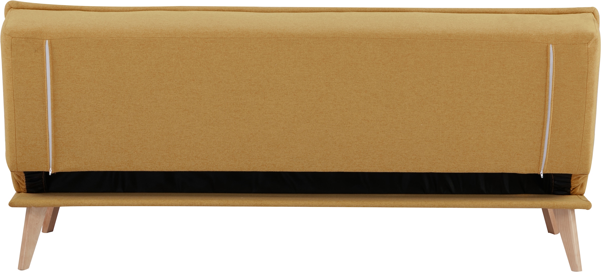 INOSIGN Schlafsofa »MENDOTA, 181 cm, 3-Sitzer mit Schlaffunktion,«, verstellbarer Rückenlehne, Klappmechanismus, Webstoff