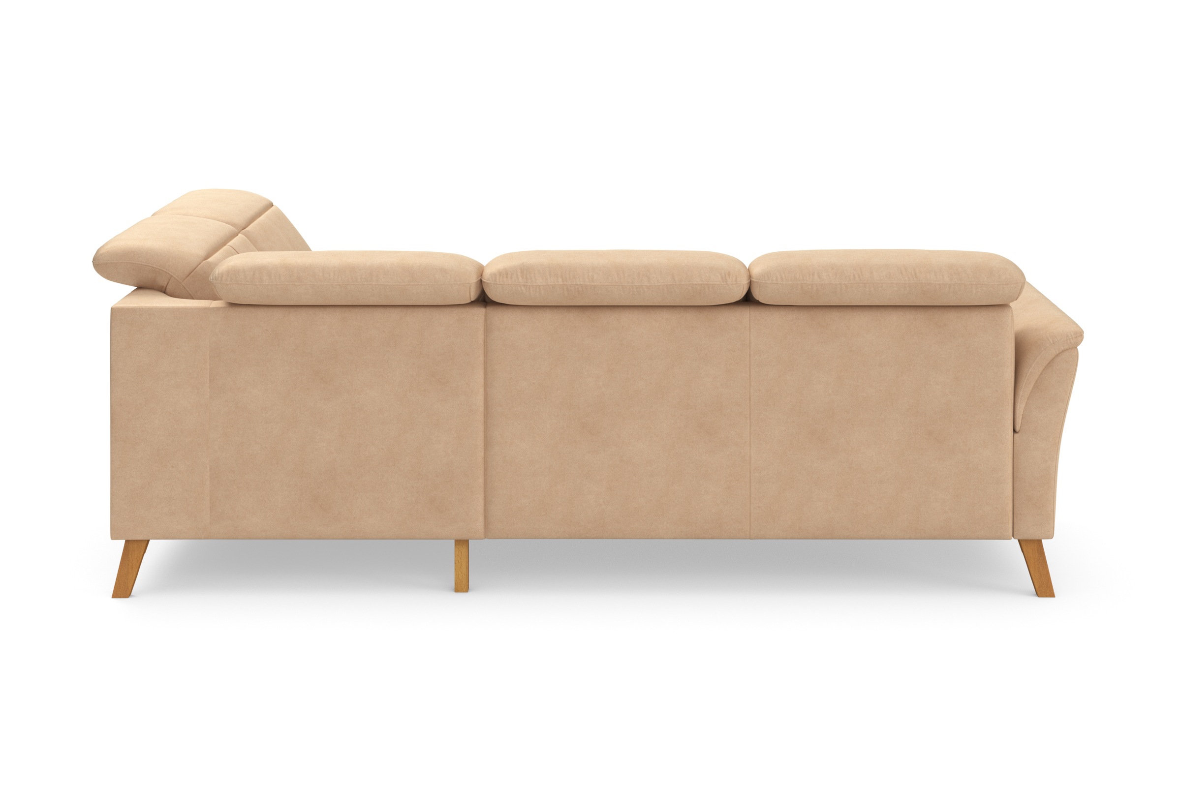 sit&more Ecksofa »Romero L-Form«, wahlweise mit oder ohne TV-Funktion, Bettfunktion, Bettkasten