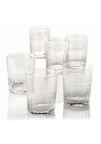 Gläser-Set, (Set, 6 tlg.), Recycling-Glas, 6-teilig kaufen